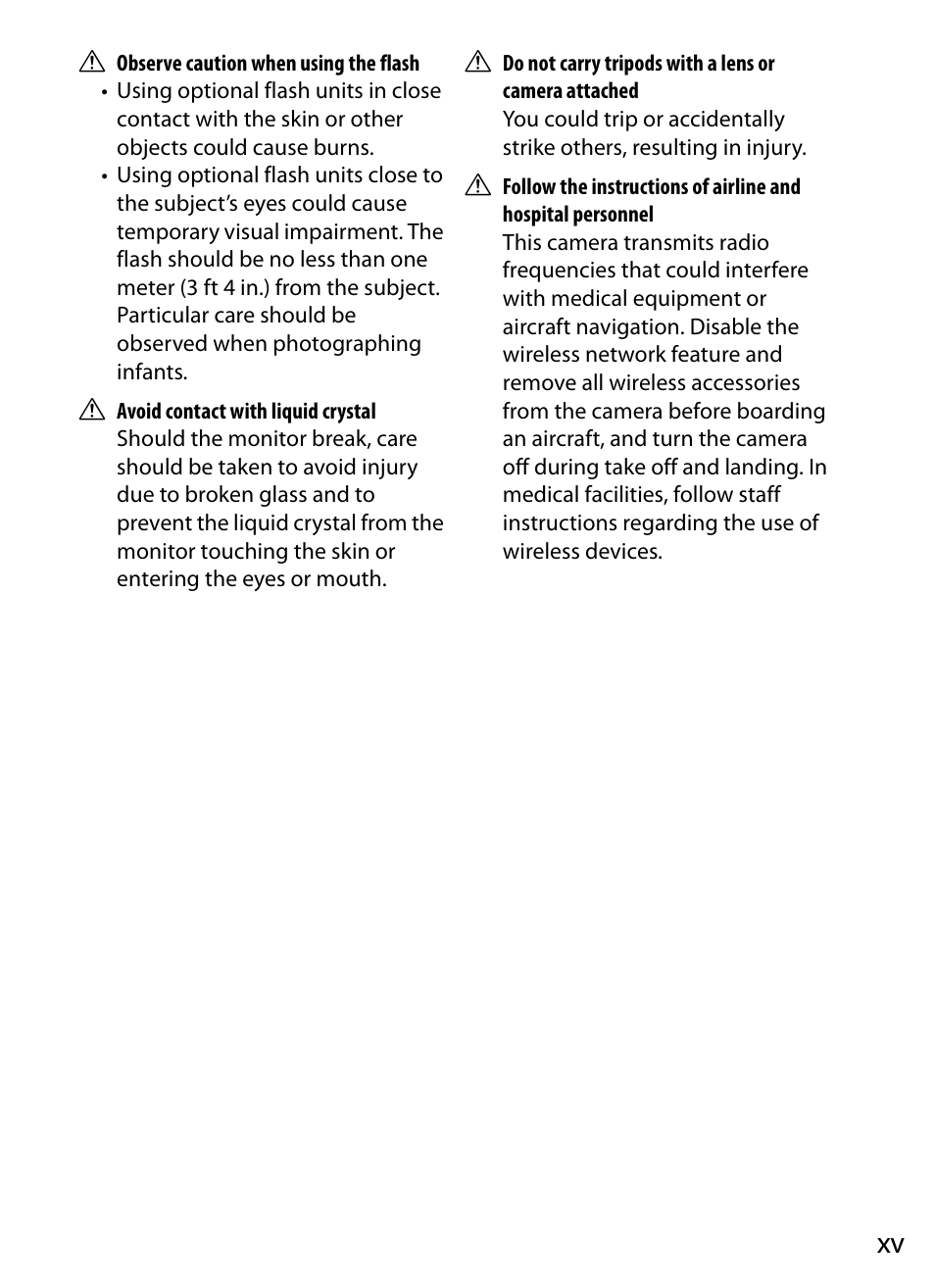 Nikon D4S User Manual | Page 17 / 500