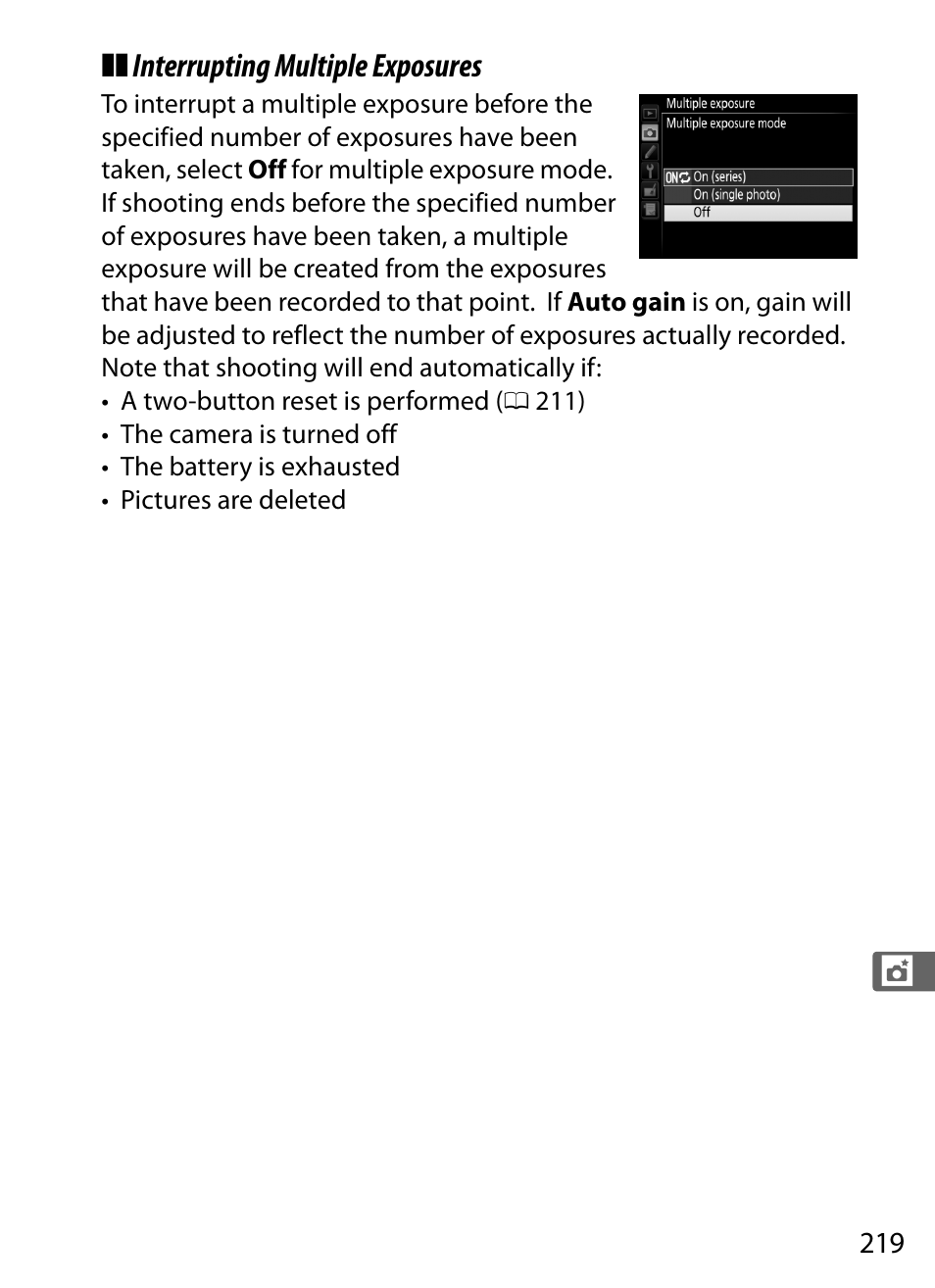 Nikon D4S User Manual | Page 241 / 500
