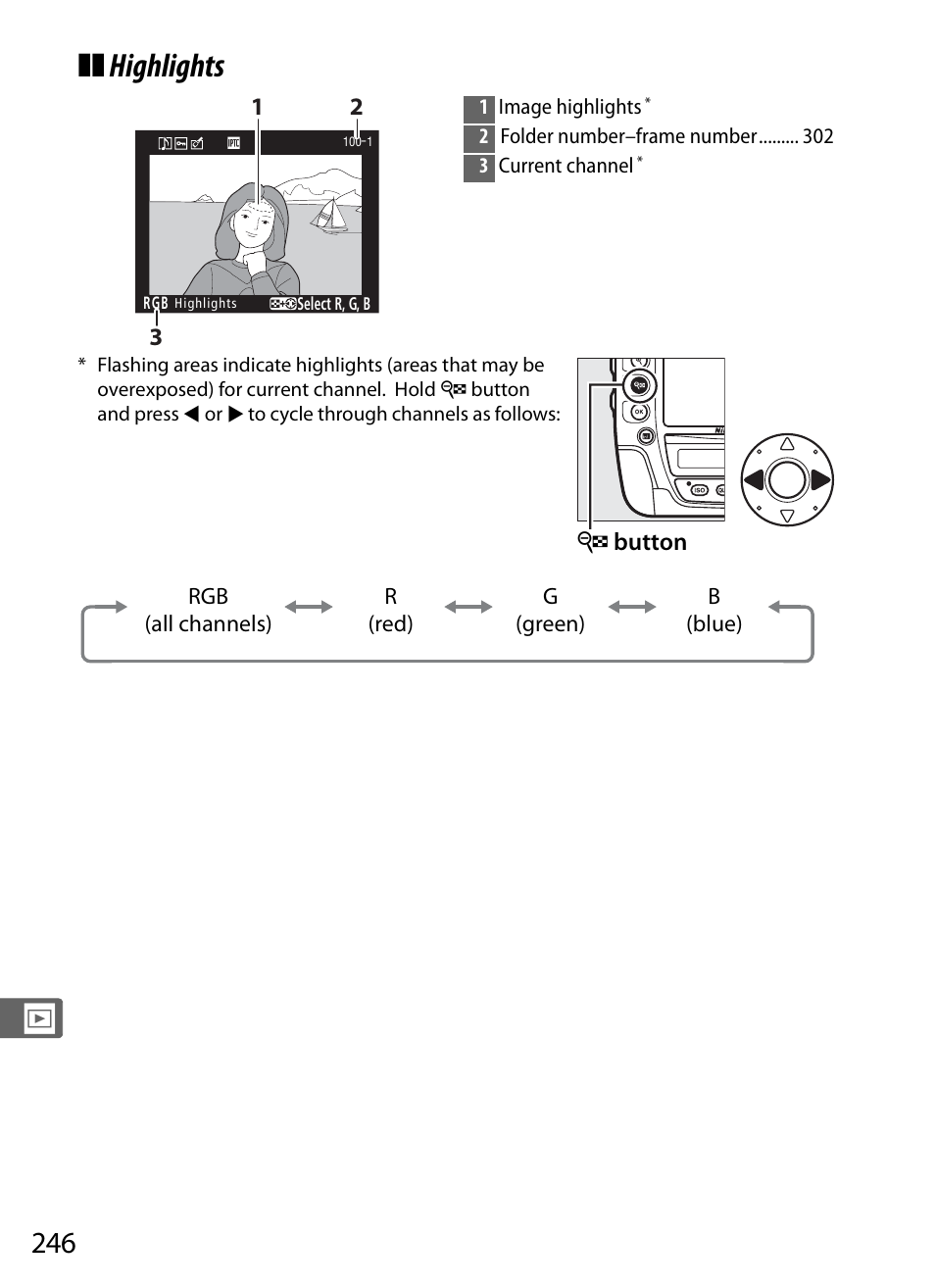 Highlights | Nikon D4S User Manual | Page 268 / 500