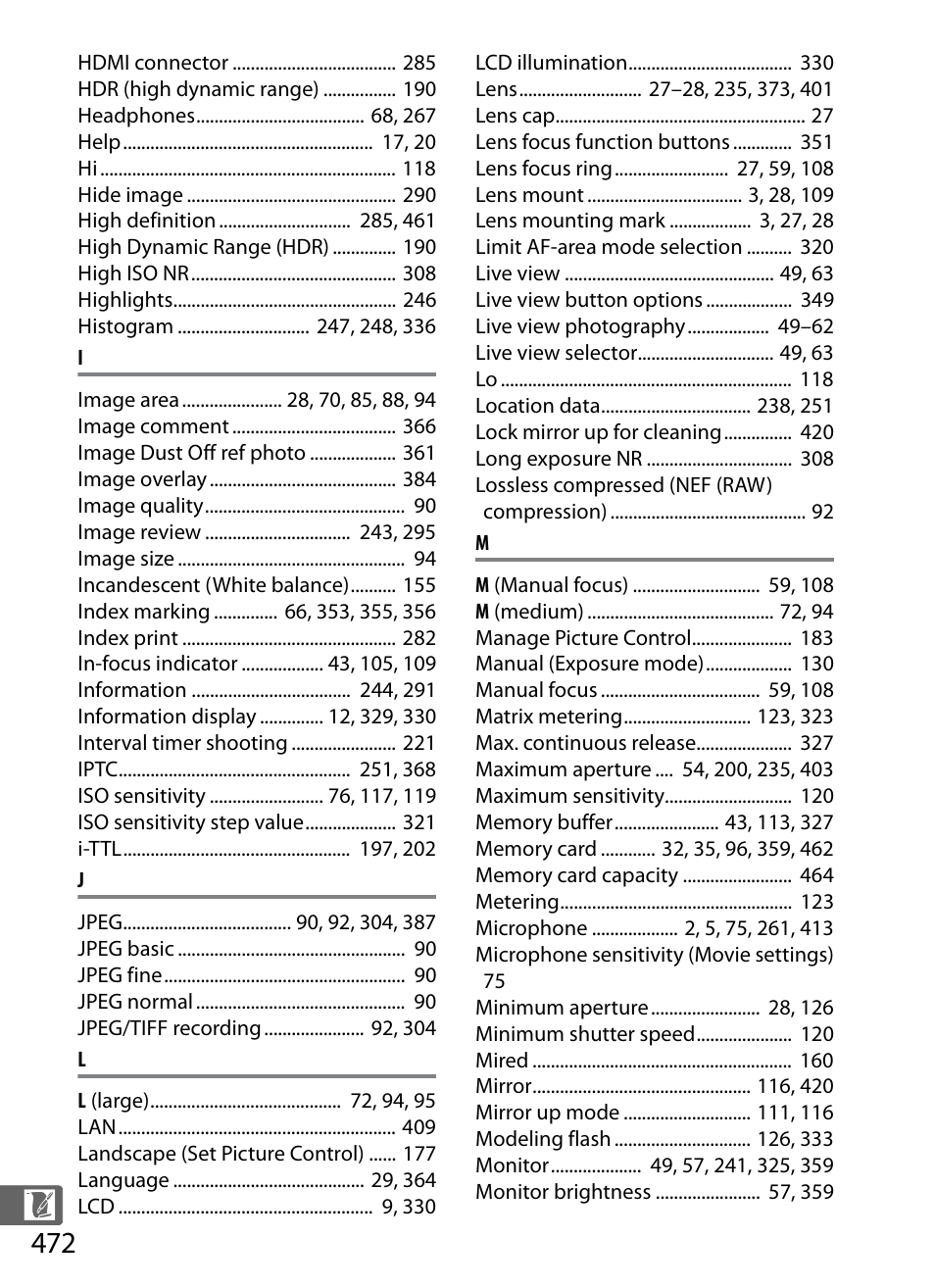 Nikon D4S User Manual | Page 494 / 500