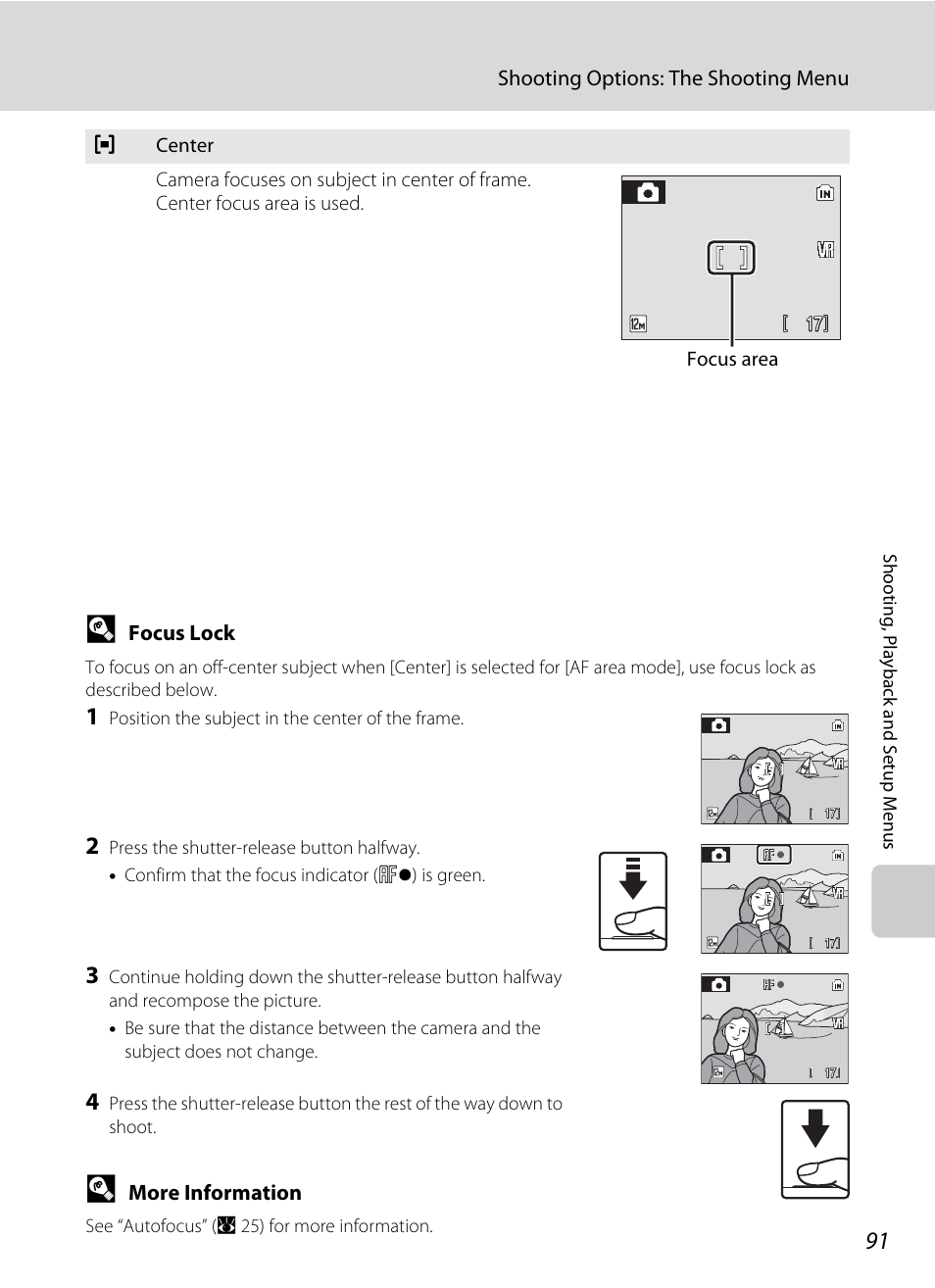 Lock, A 91) | Nikon S700 User Manual | Page 103 / 148