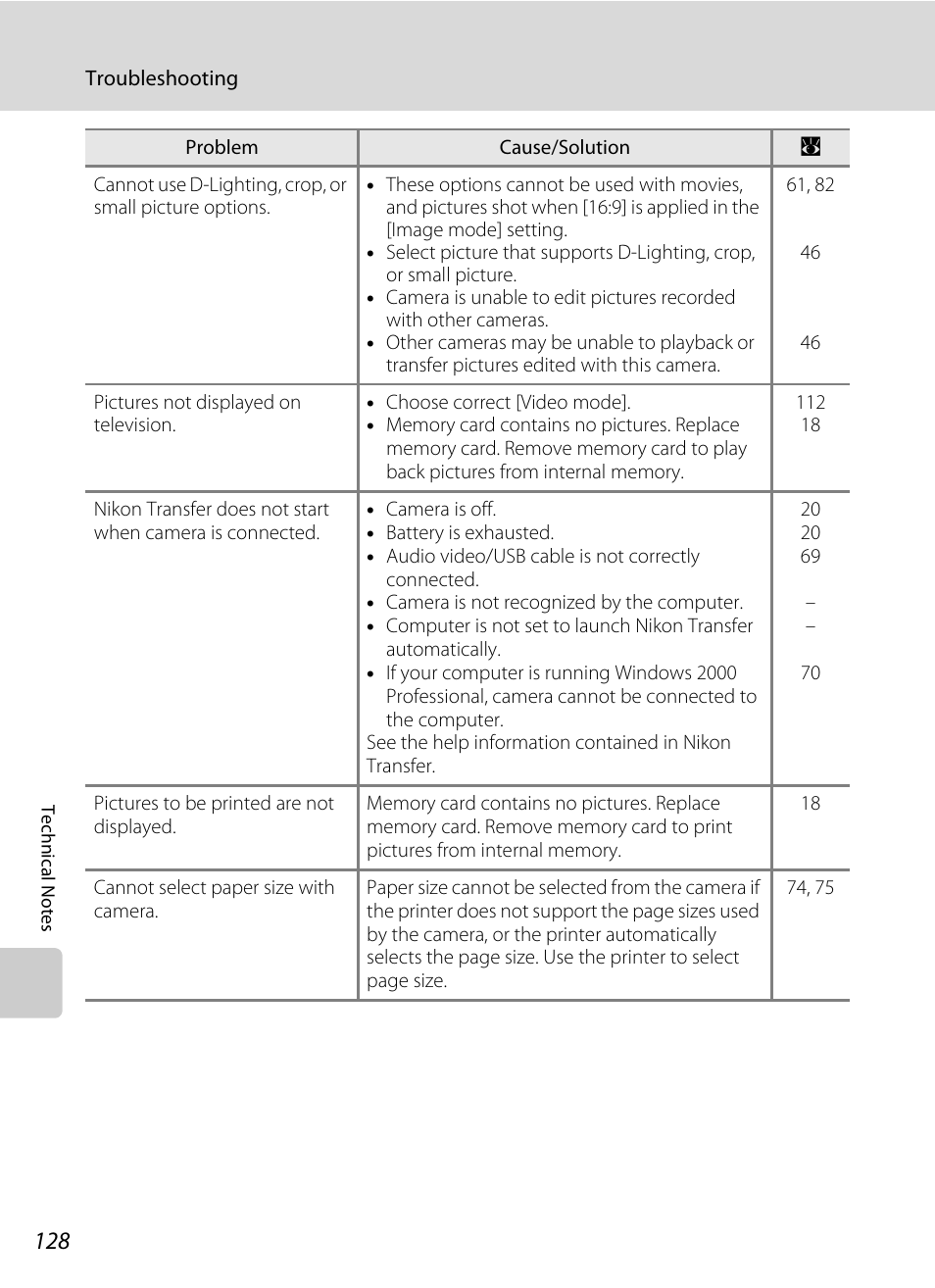 Nikon S700 User Manual | Page 140 / 148