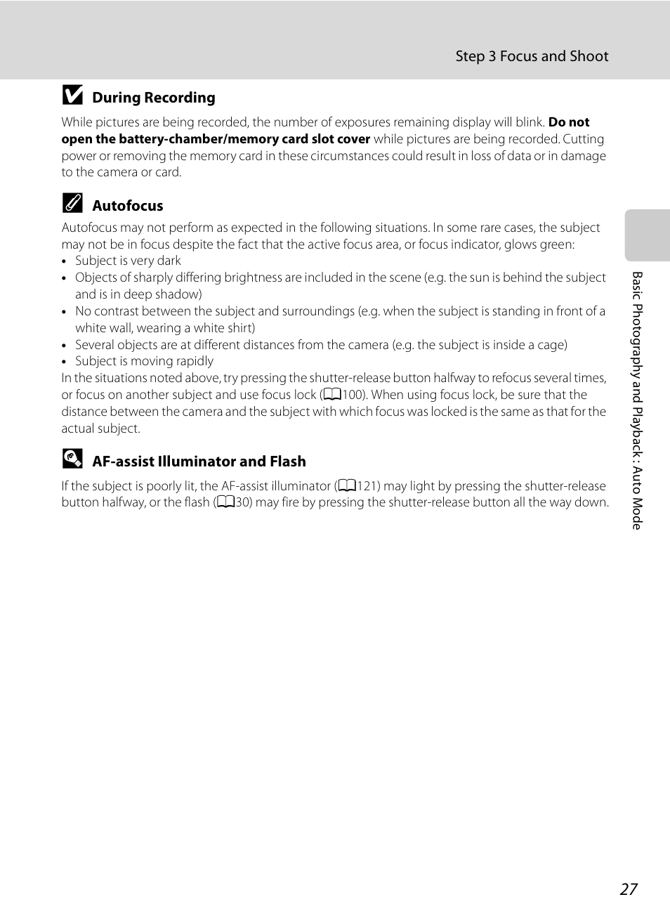 Nikon S620 User Manual | Page 39 / 164