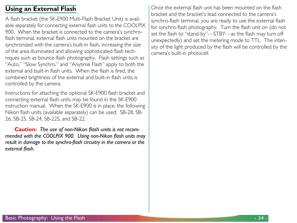 Nikon 900 User Manual | Page 34 / 79