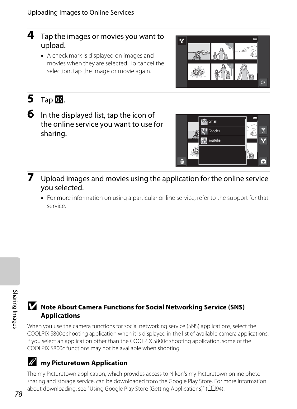 Nikon S800c User Manual | Page 100 / 224