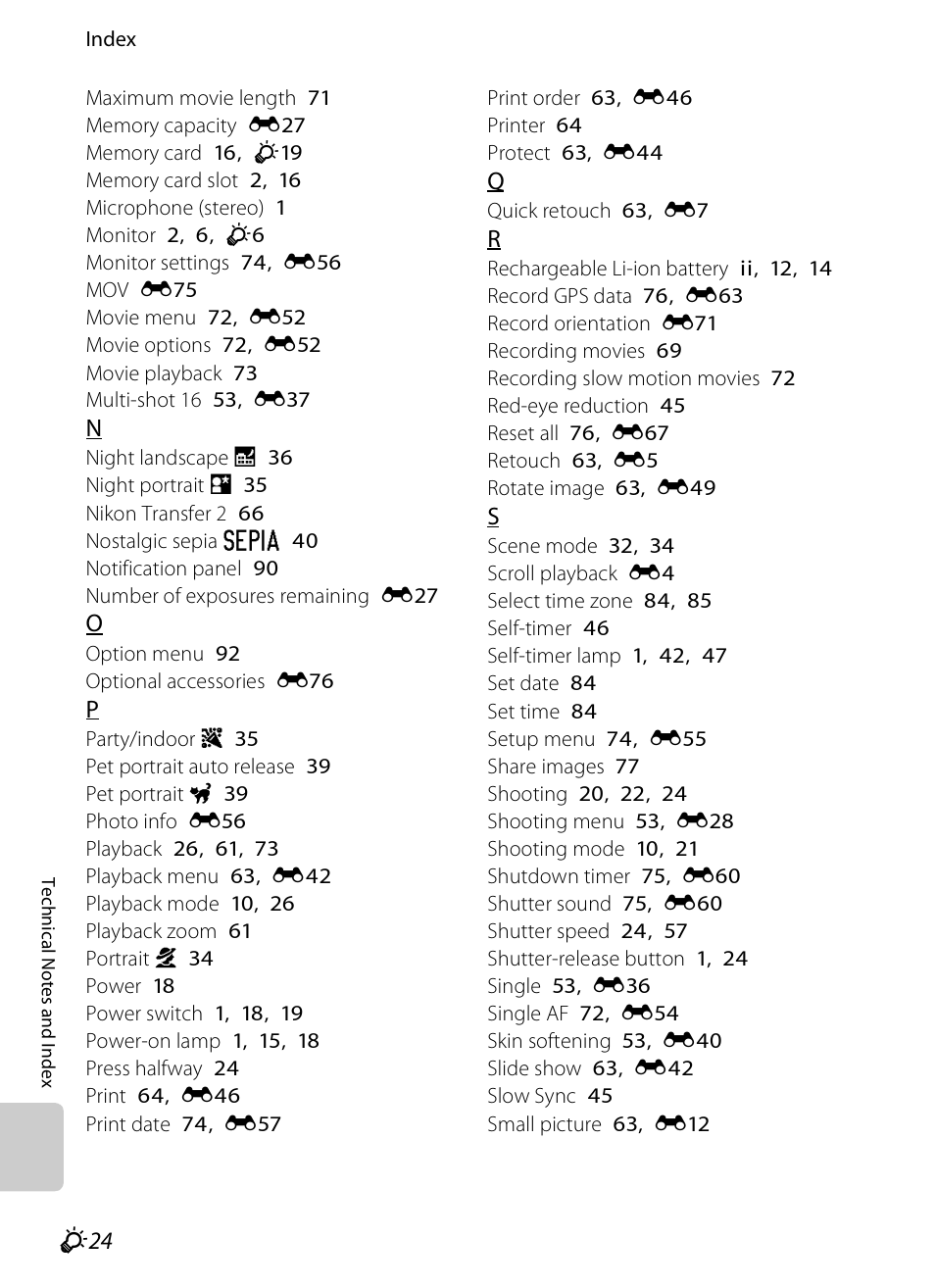 Nikon S800c User Manual | Page 220 / 224