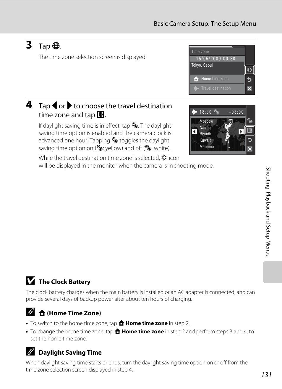 Tap o | Nikon S230 User Manual | Page 143 / 180