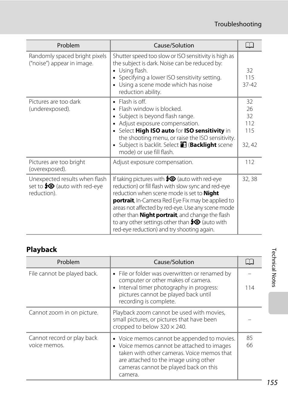 Playback | Nikon S230 User Manual | Page 167 / 180
