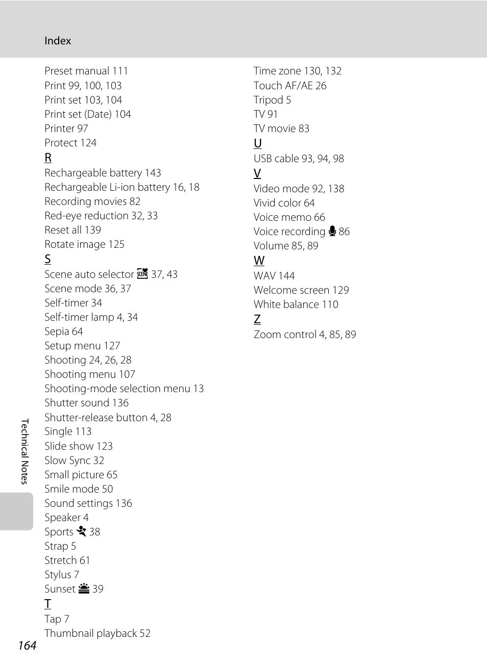 Nikon S230 User Manual | Page 176 / 180