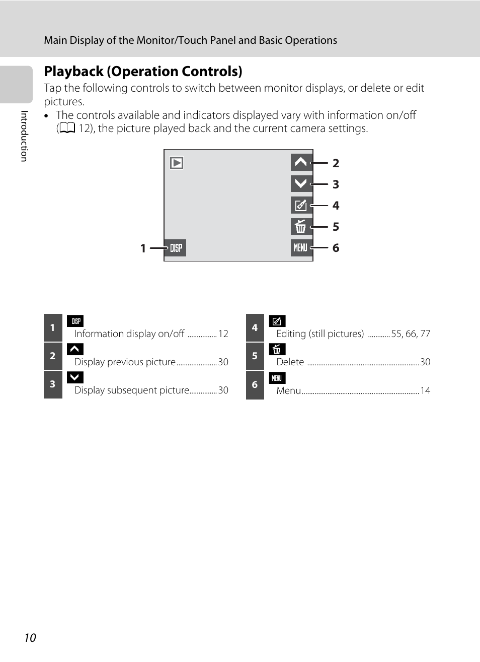 Playback (operation controls) | Nikon S230 User Manual | Page 22 / 180