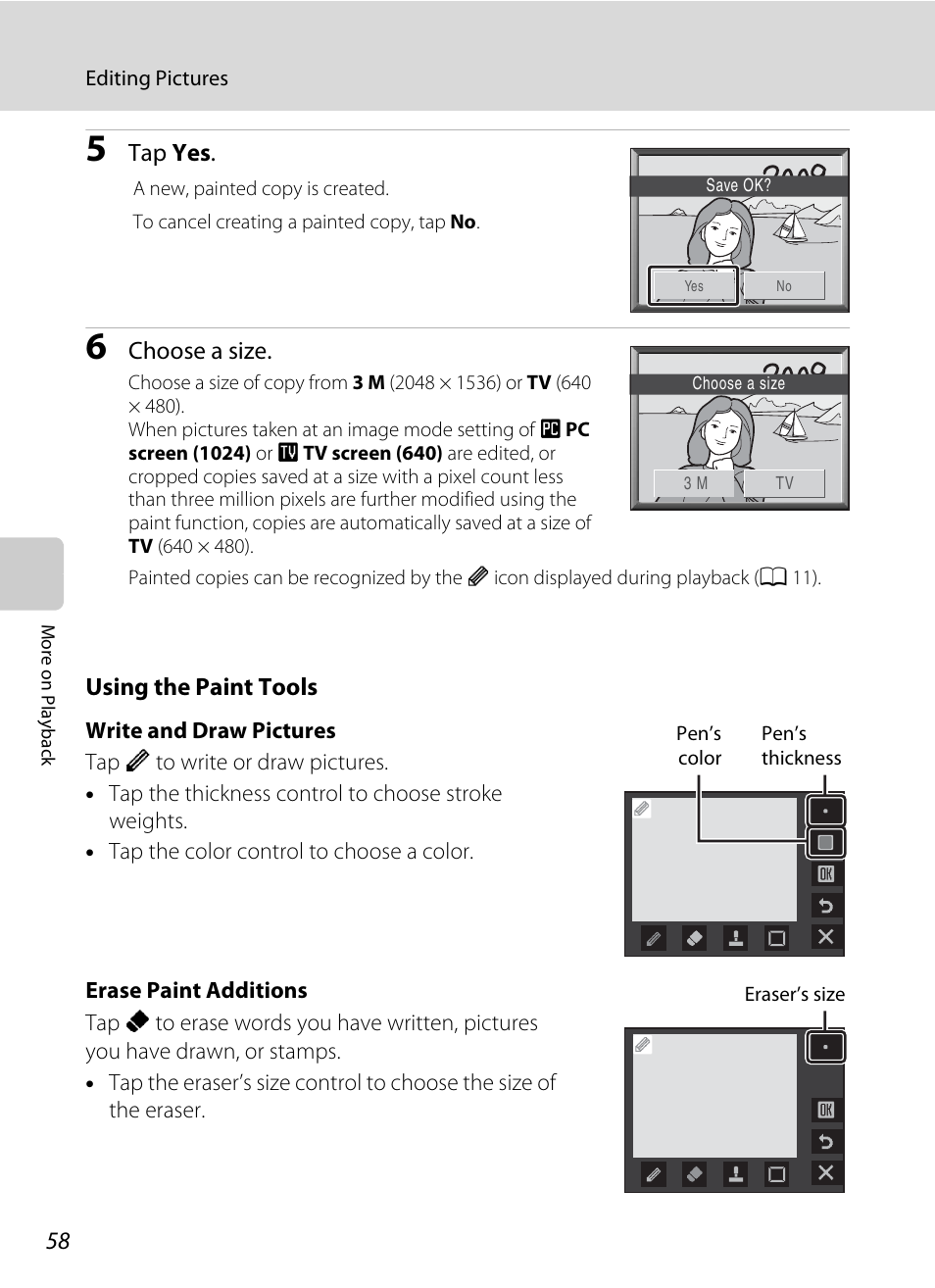 Nikon S230 User Manual | Page 70 / 180