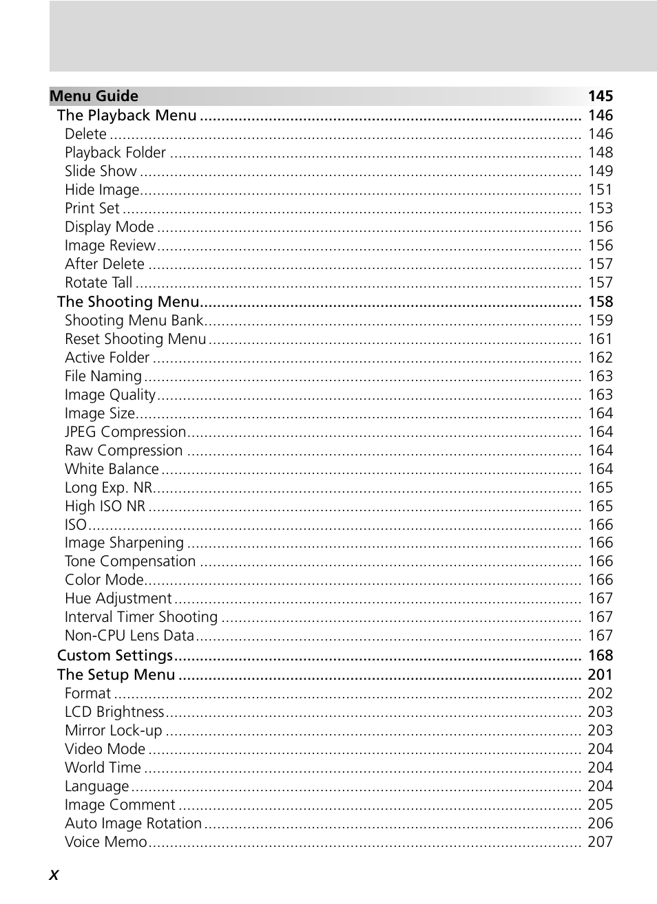 Nikon D2HS User Manual | Page 12 / 271