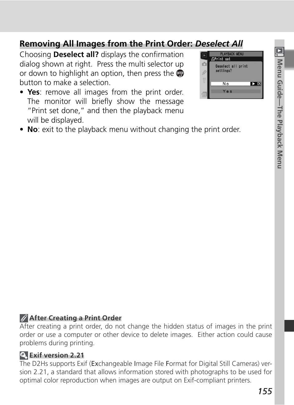 Nikon D2HS User Manual | Page 169 / 271