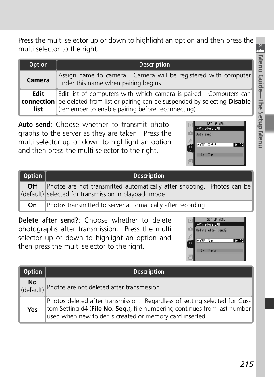 Nikon D2HS User Manual | Page 229 / 271