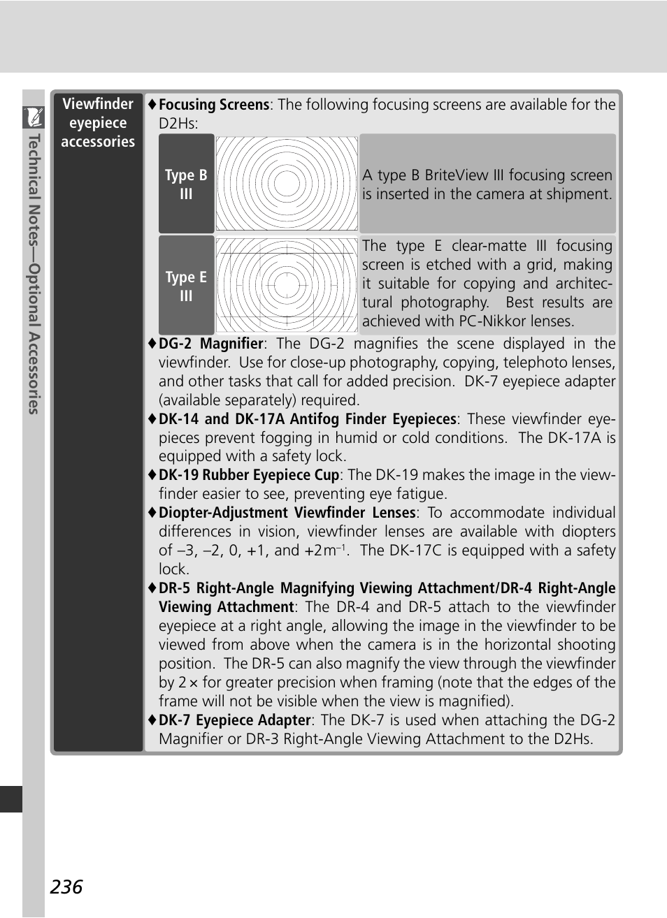 Nikon D2HS User Manual | Page 250 / 271