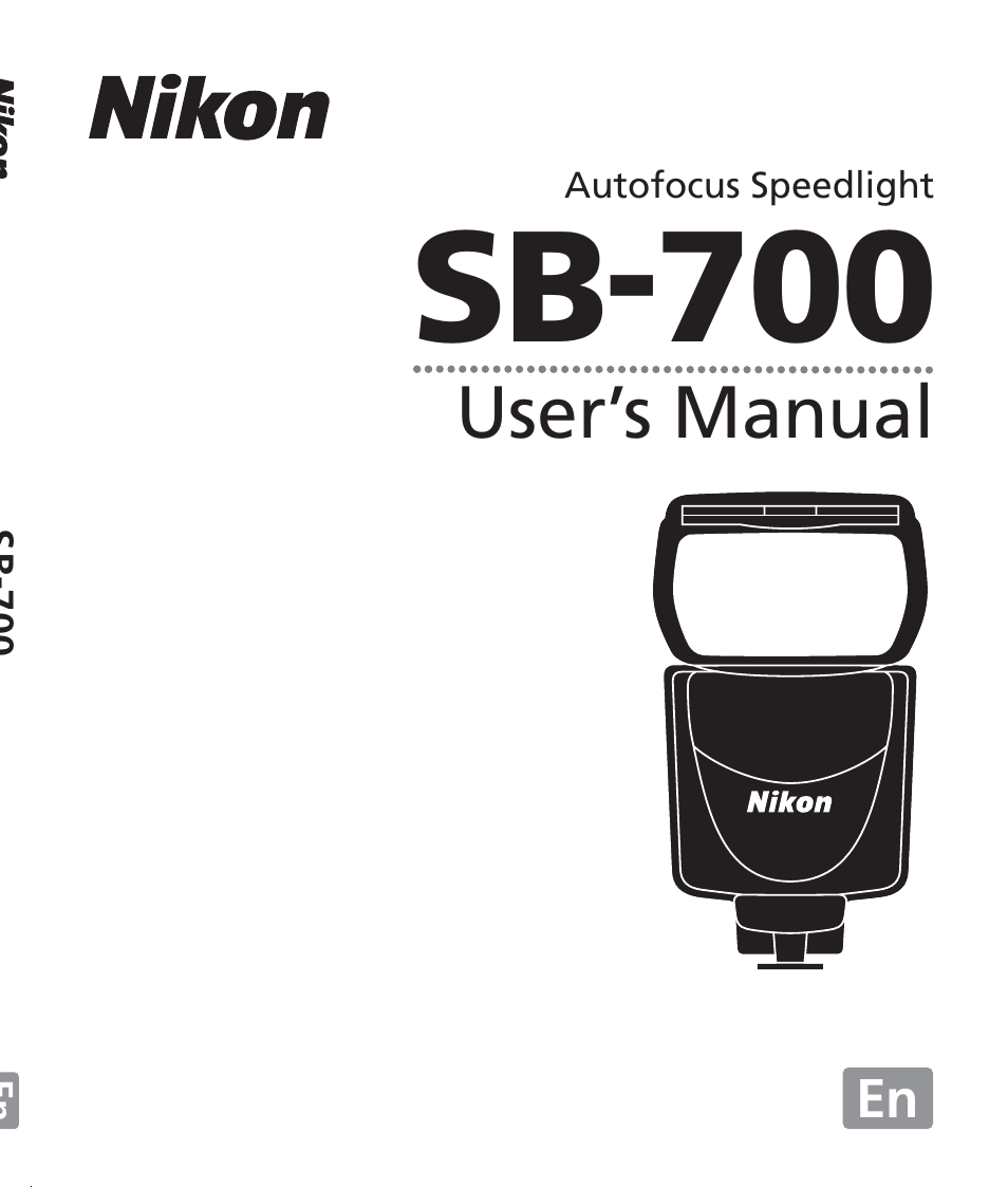 Nikon Speedlight SB-700 User Manual | 164 pages