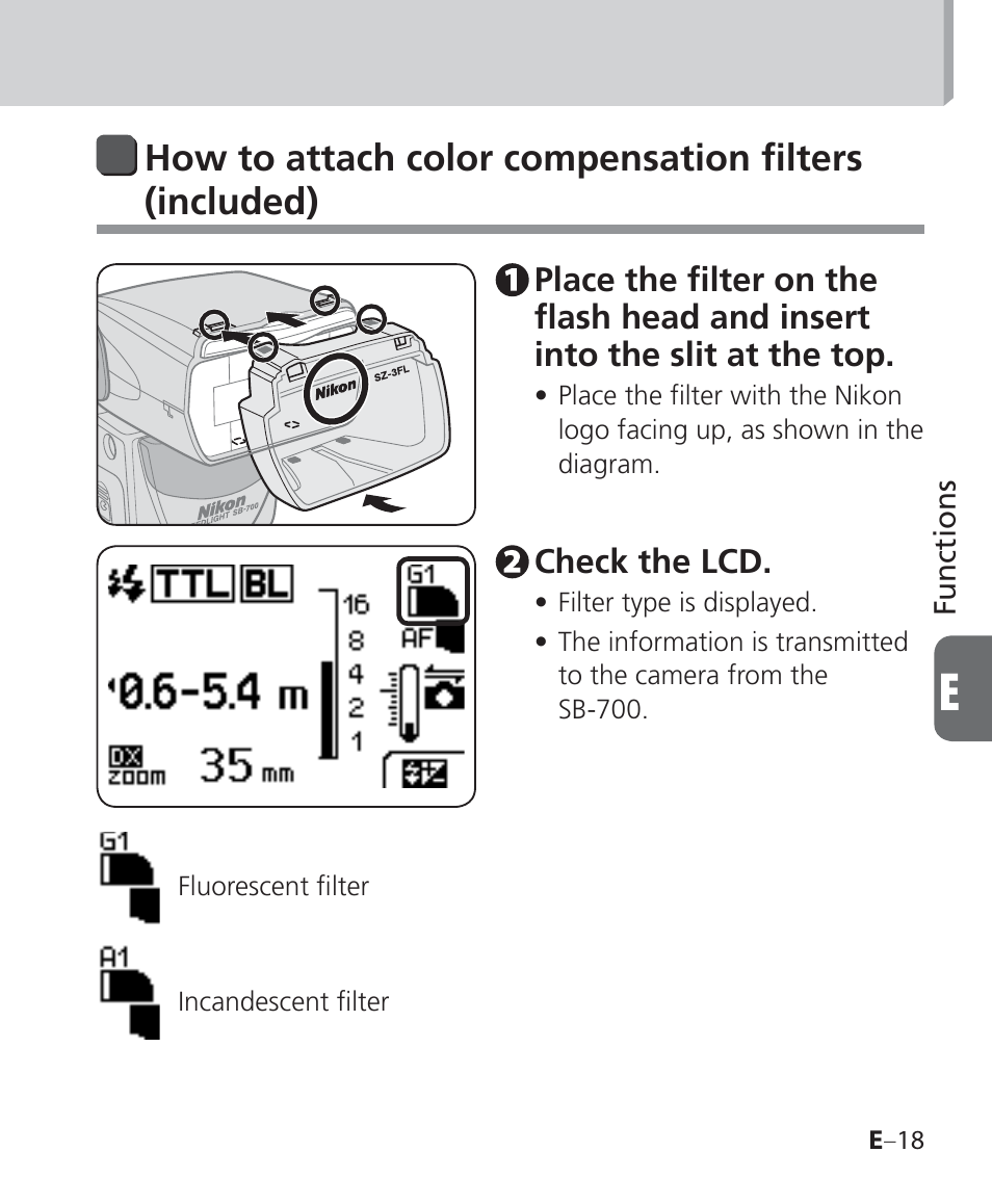 Nikon Speedlight SB-700 User Manual | Page 109 / 164