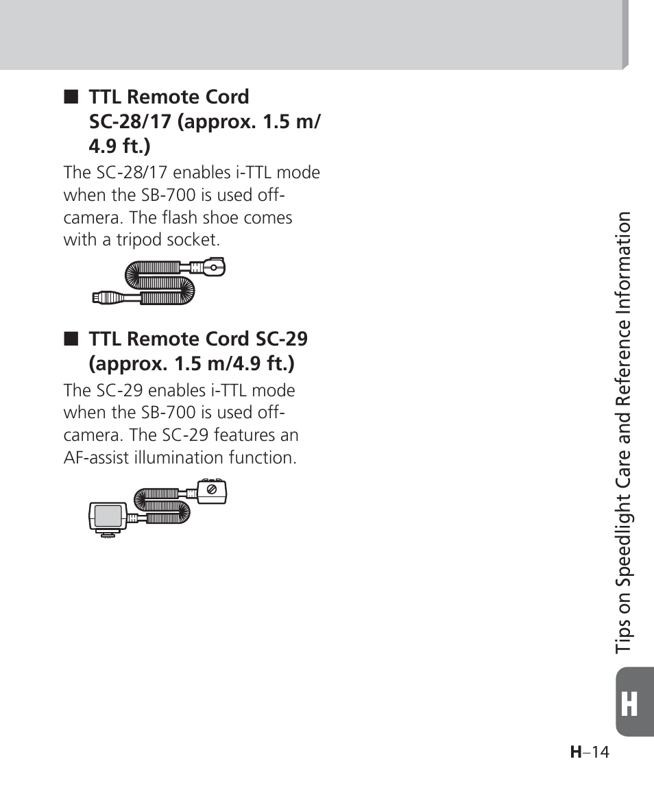 Nikon Speedlight SB-700 User Manual | Page 143 / 164