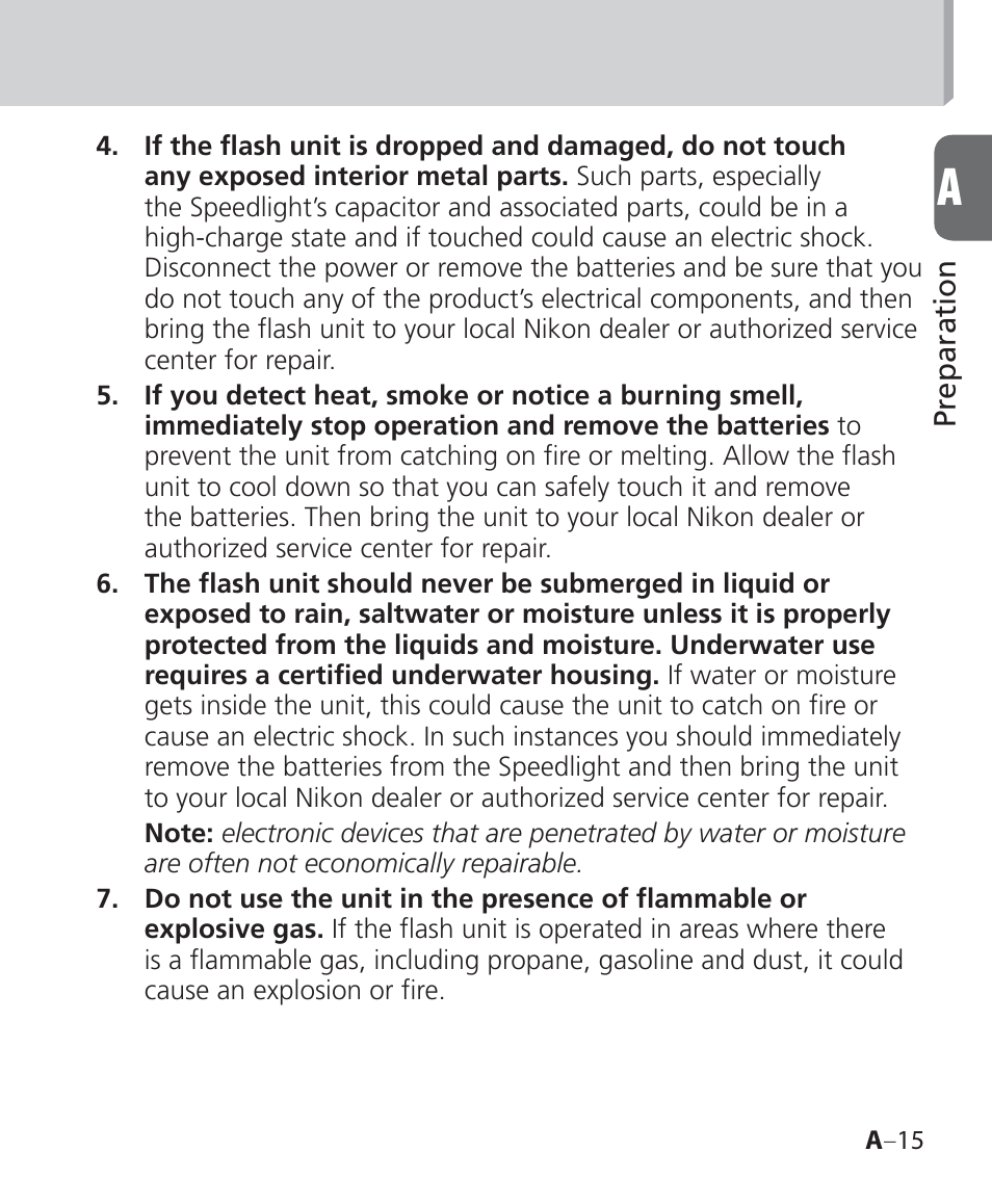 Nikon Speedlight SB-700 User Manual | Page 15 / 164