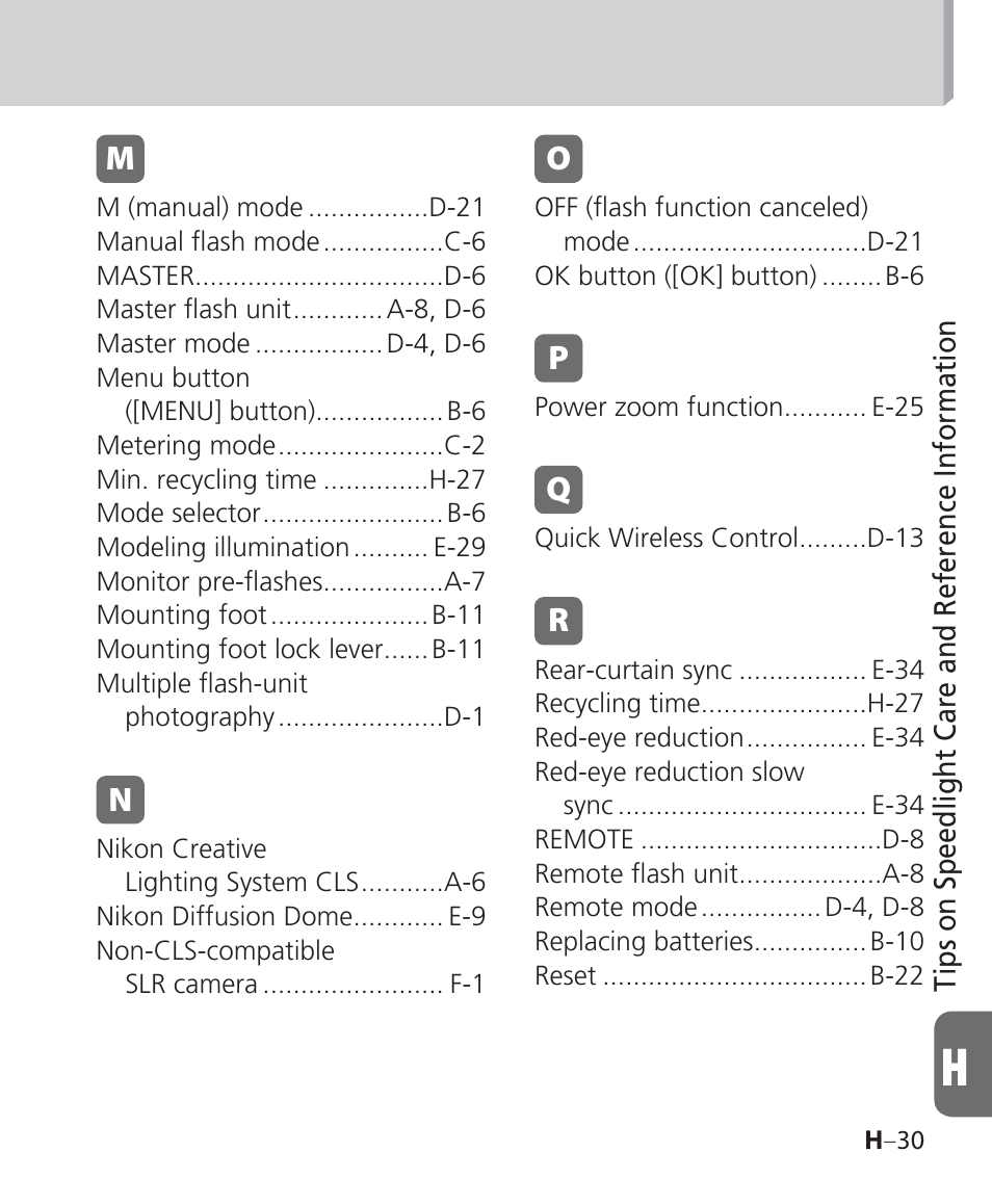 Nikon Speedlight SB-700 User Manual | Page 159 / 164