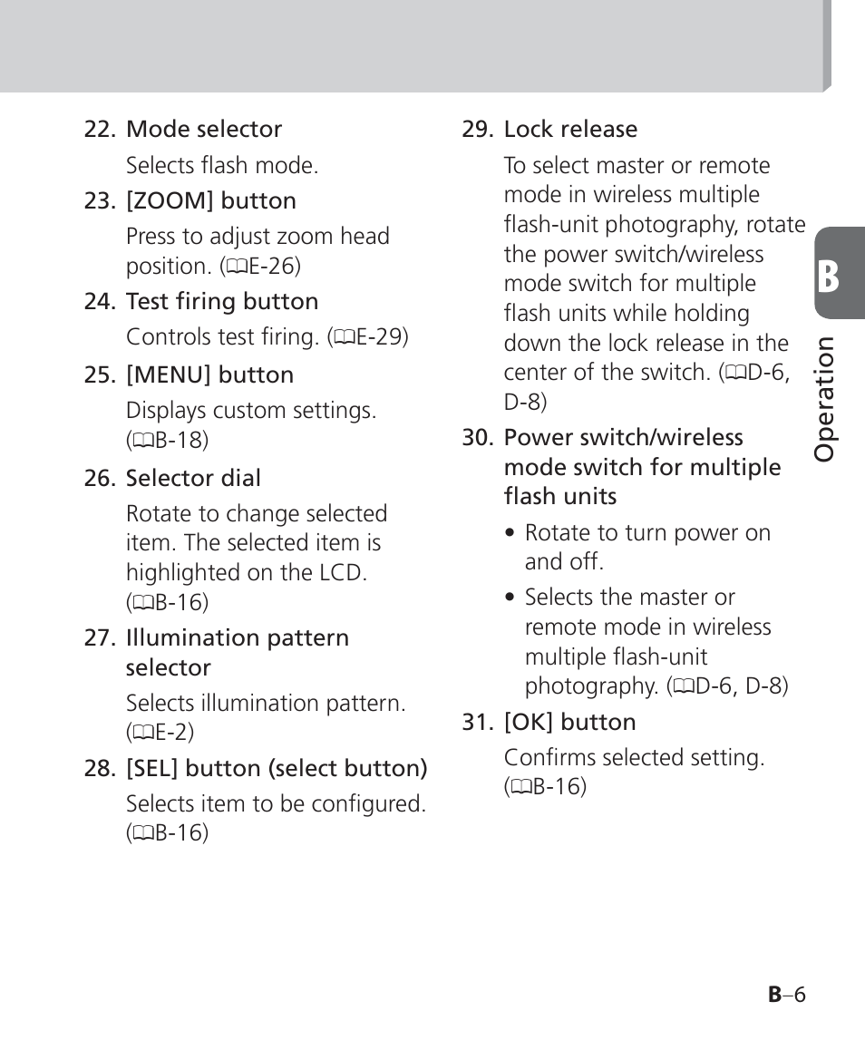 Nikon Speedlight SB-700 User Manual | Page 31 / 164