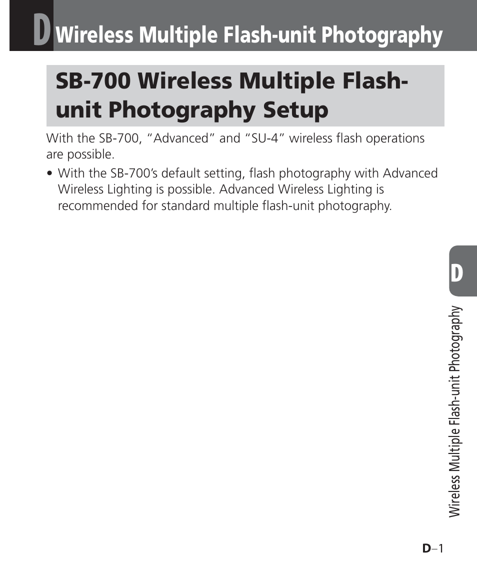 Nikon Speedlight SB-700 User Manual | Page 63 / 164