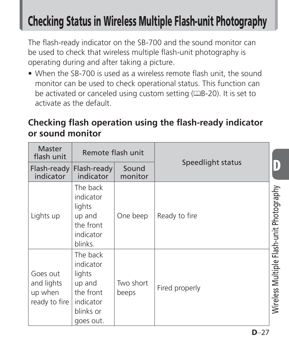 Nikon Speedlight SB-700 User Manual | Page 89 / 164