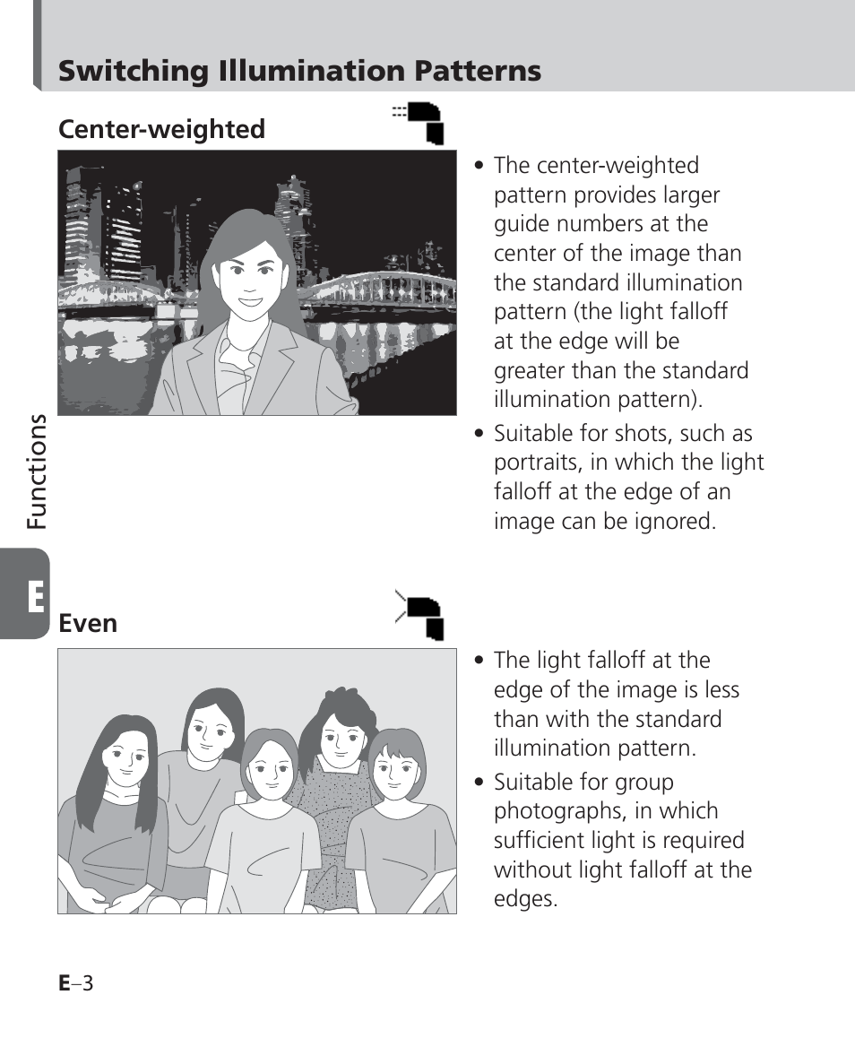 Switching illumination patterns | Nikon Speedlight SB-700 User Manual | Page 94 / 164