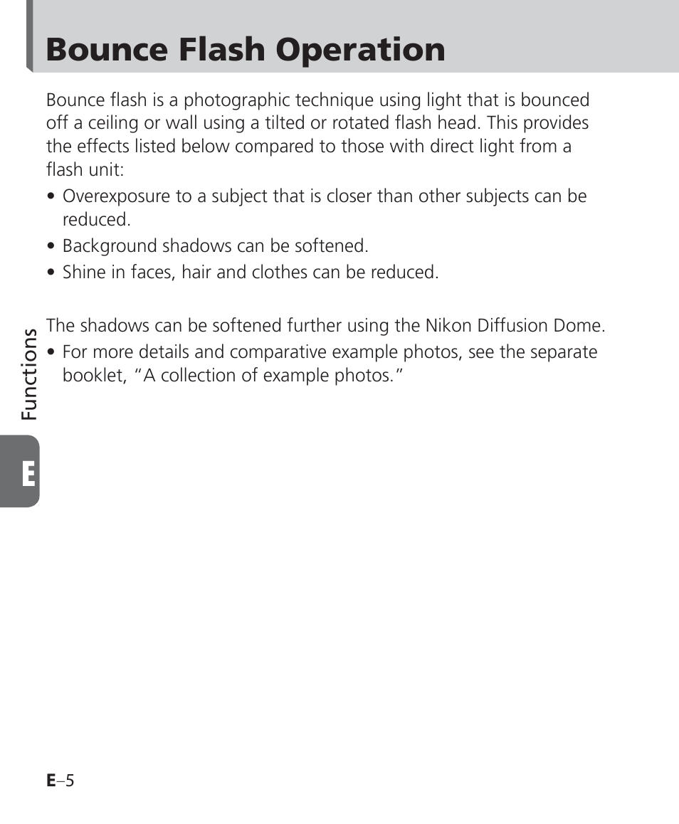 Bounce flash operation | Nikon Speedlight SB-700 User Manual | Page 96 / 164
