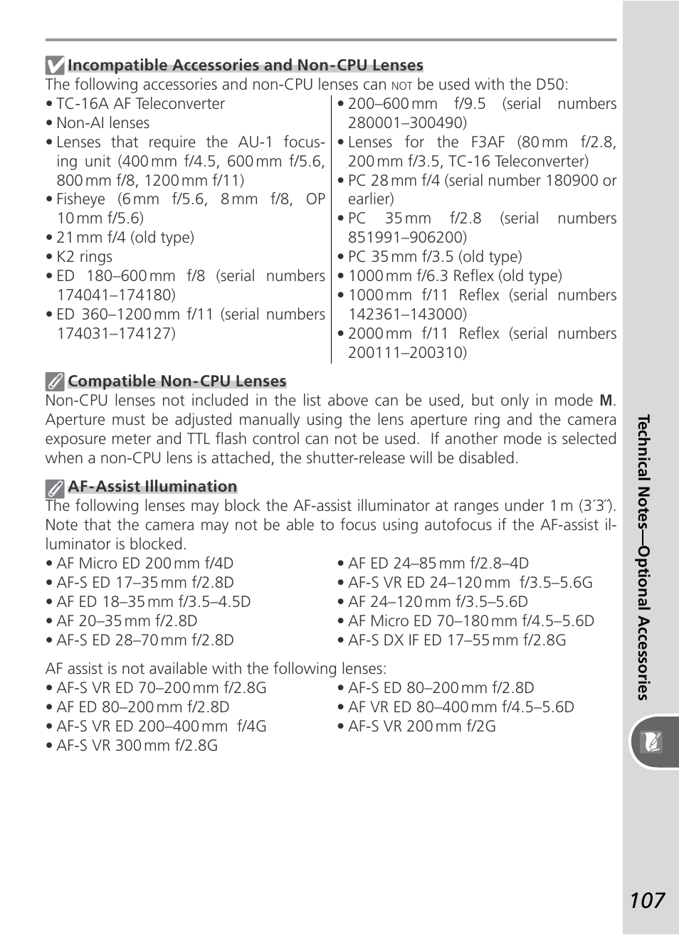 Nikon D50 User Manual | Page 117 / 148