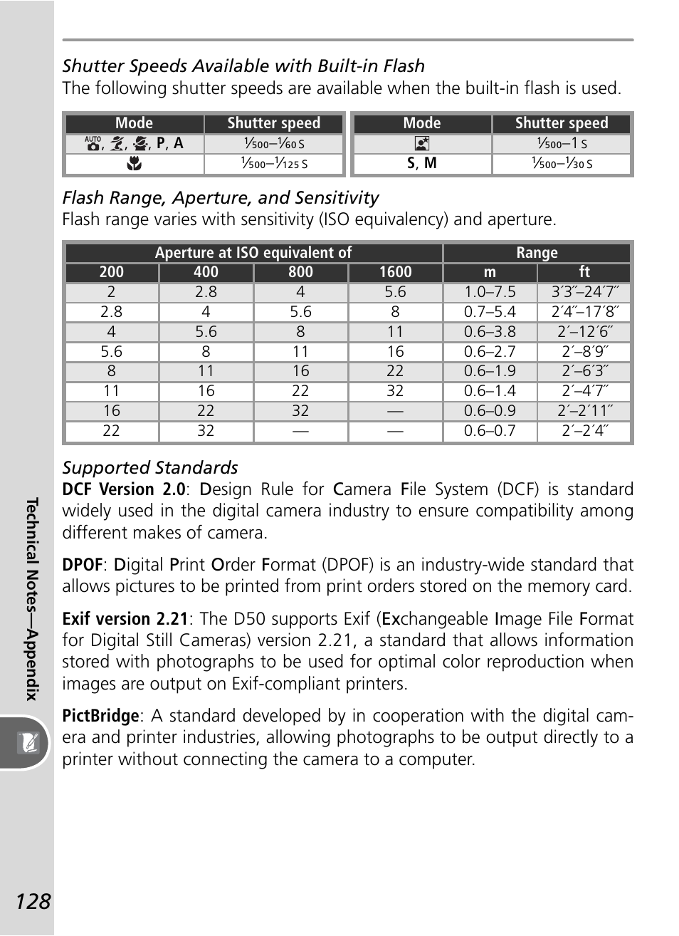 Nikon D50 User Manual | Page 138 / 148