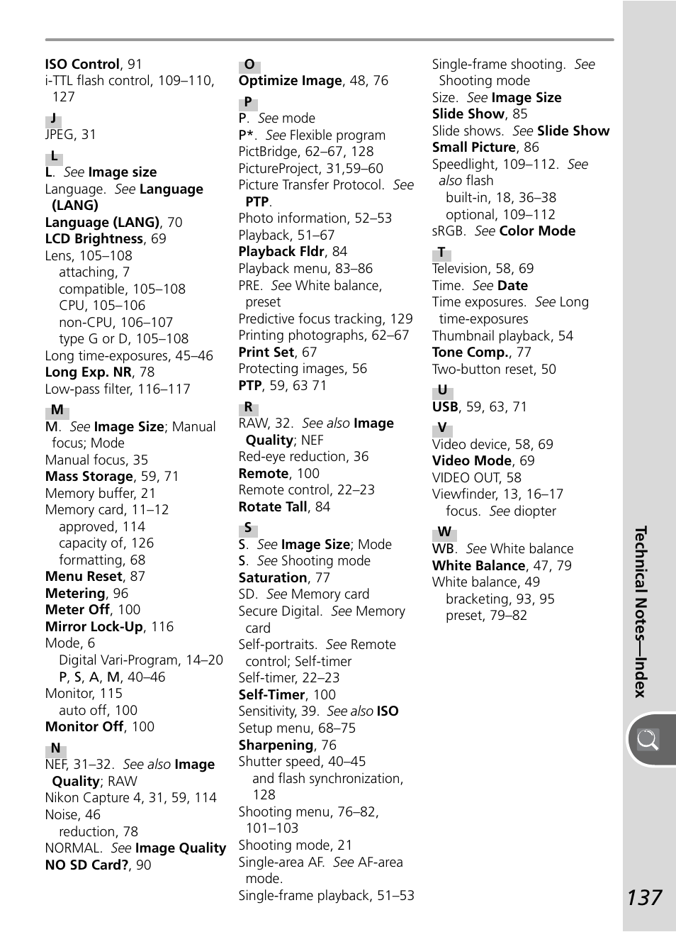Nikon D50 User Manual | Page 147 / 148