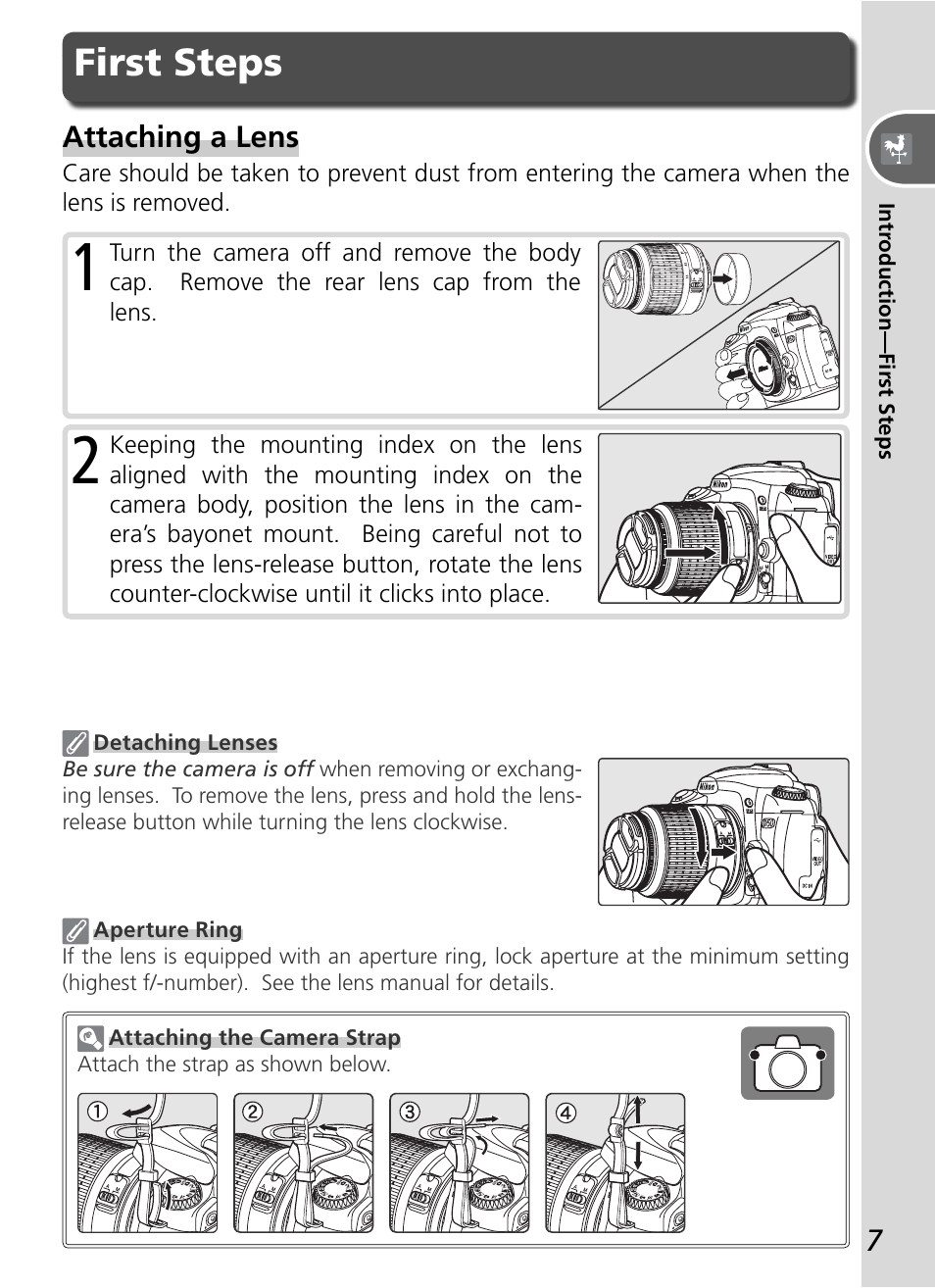 First steps | Nikon D50 User Manual | Page 17 / 148