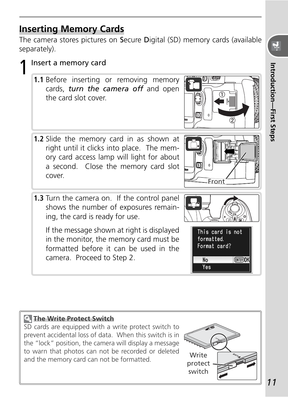 Nikon D50 User Manual | Page 21 / 148