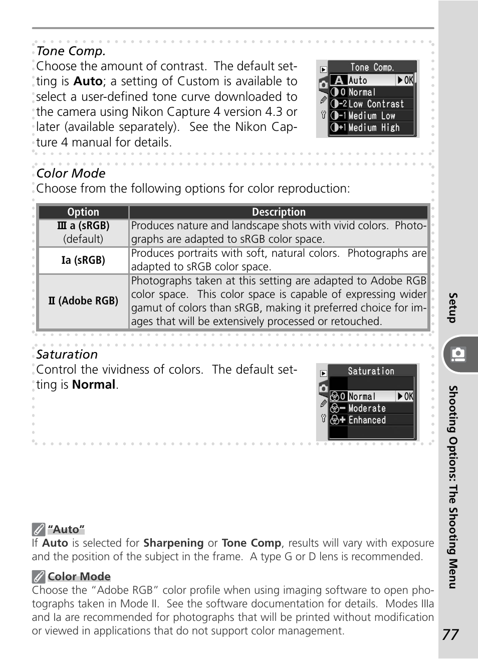 Nikon D50 User Manual | Page 87 / 148