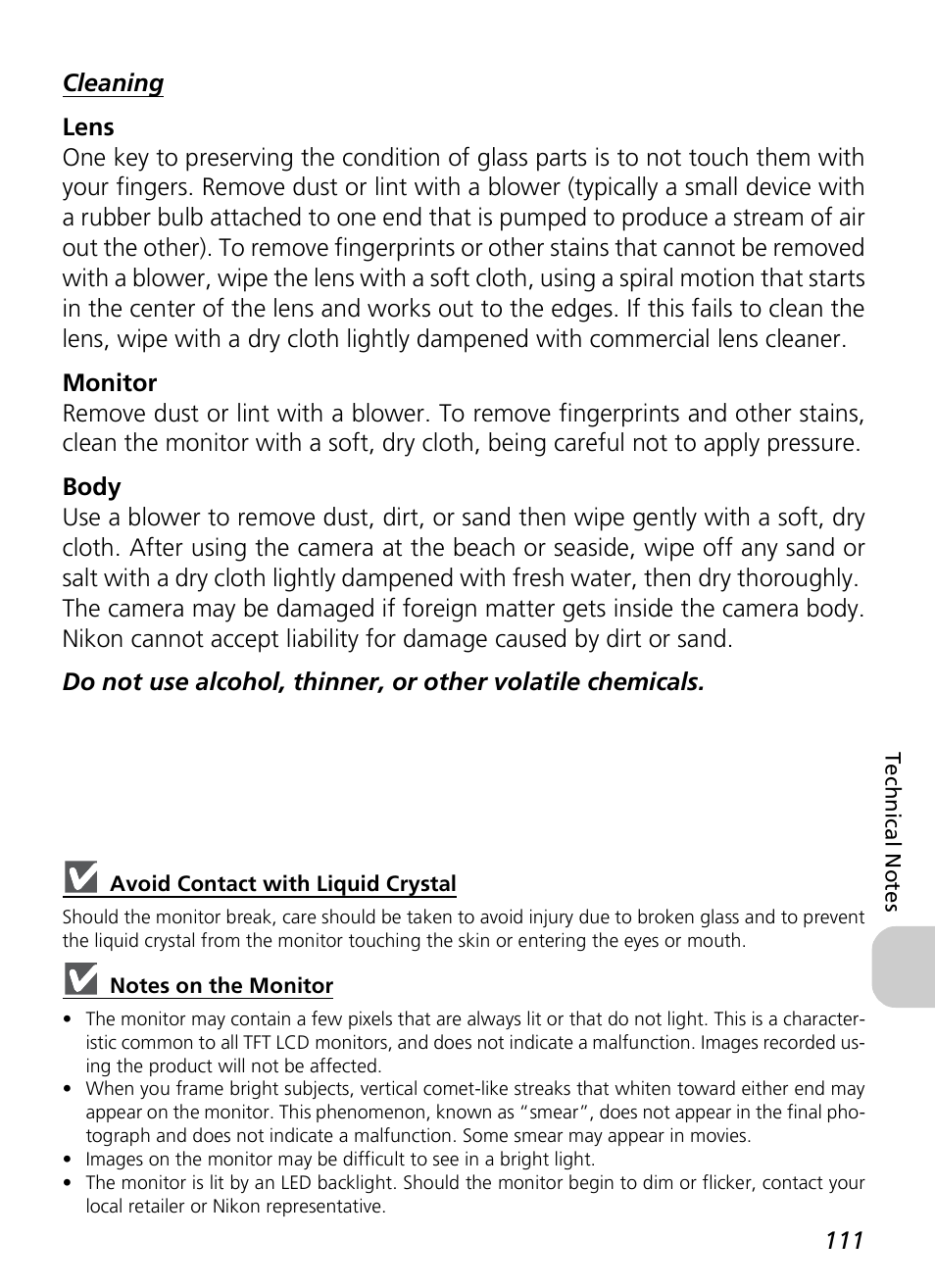 Nikon P4 User Manual | Page 113 / 137