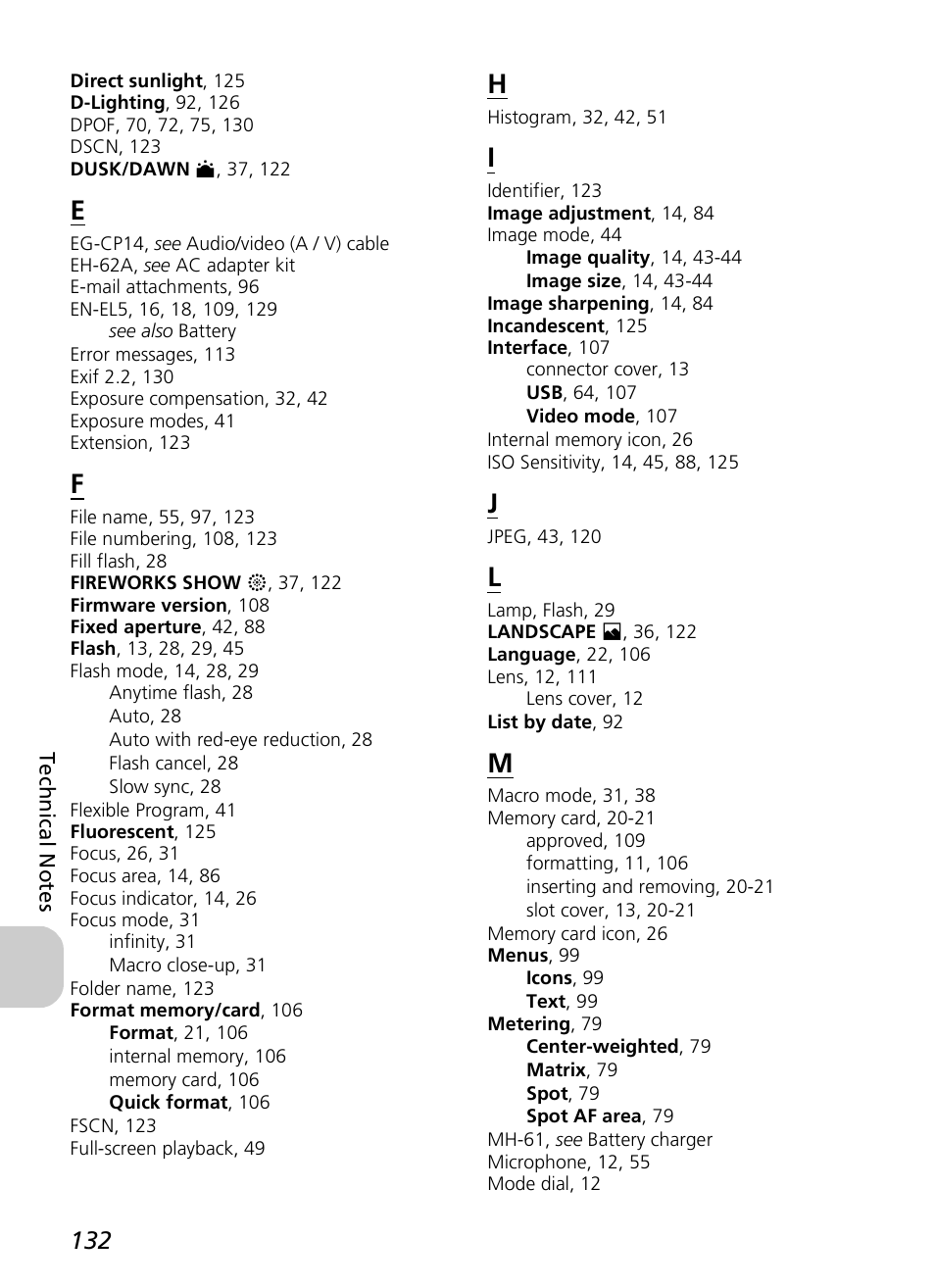 Nikon P4 User Manual | Page 134 / 137