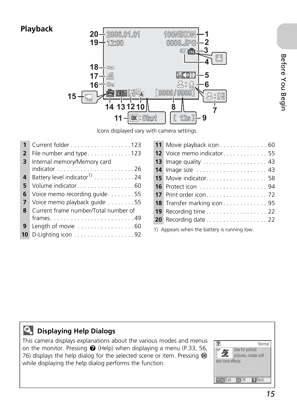 Nikon P4 User Manual | Page 17 / 137