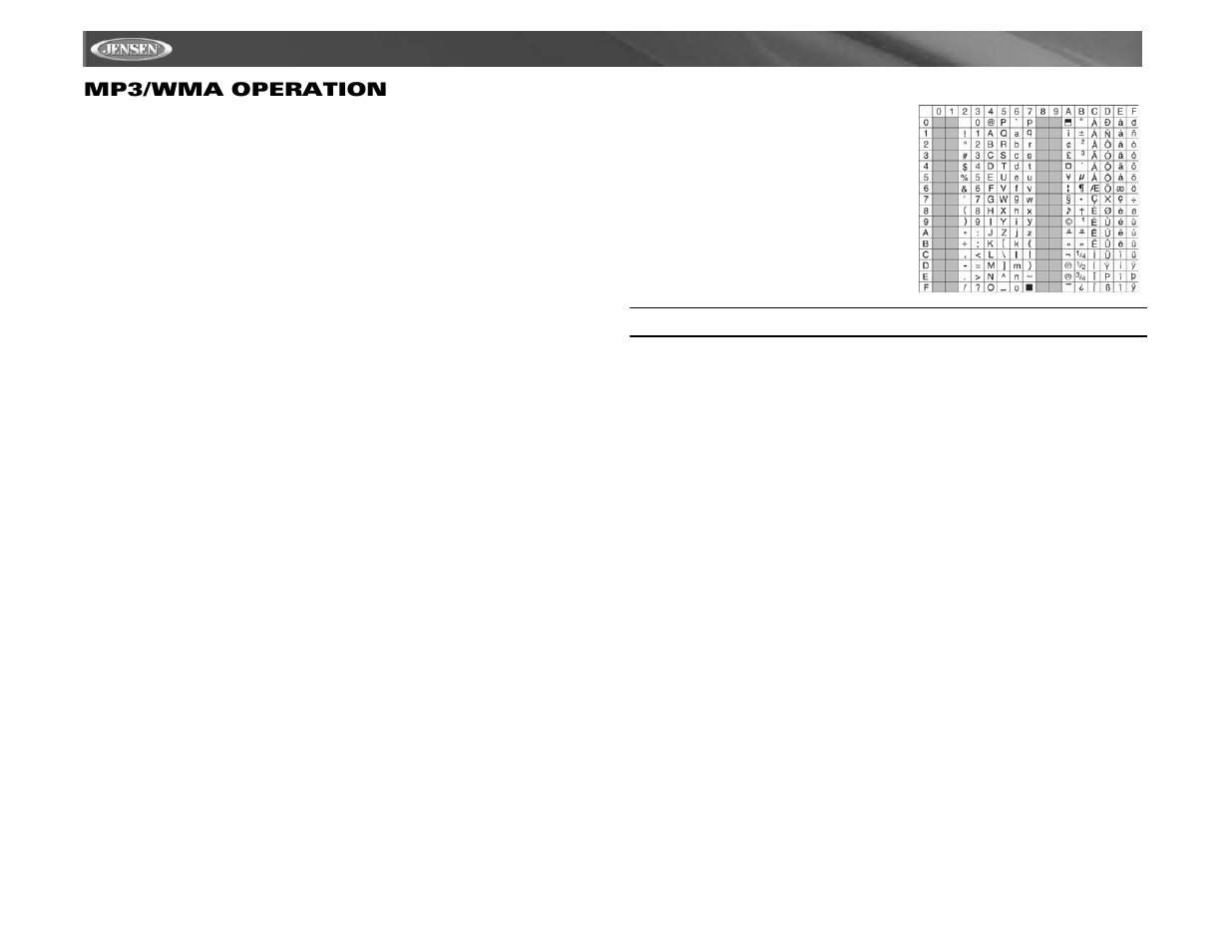 Mpx6411, Mp3/wma operation | Audiovox MPX6411 User Manual | Page 16 / 58