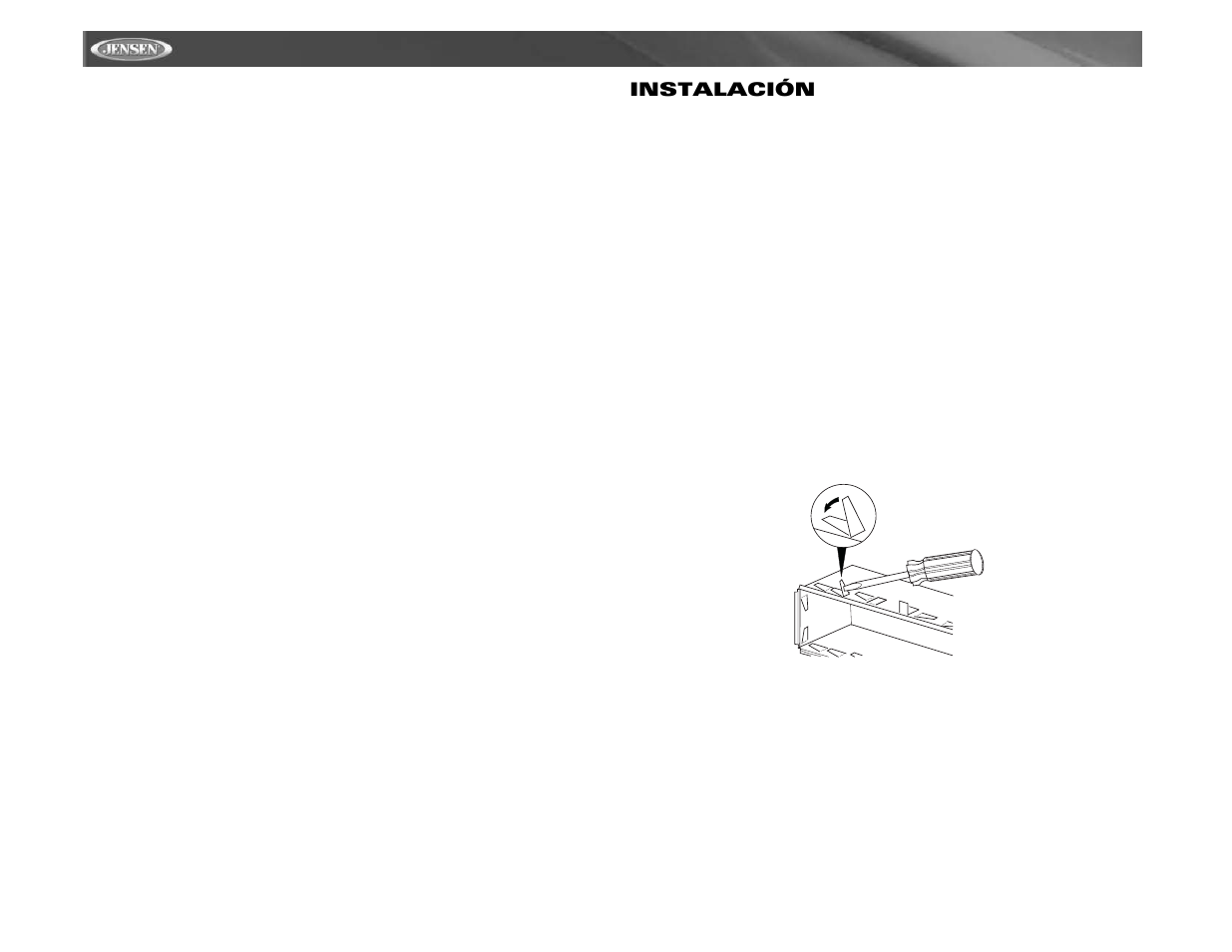 Mpx6411, Instalación | Audiovox MPX6411 User Manual | Page 26 / 58