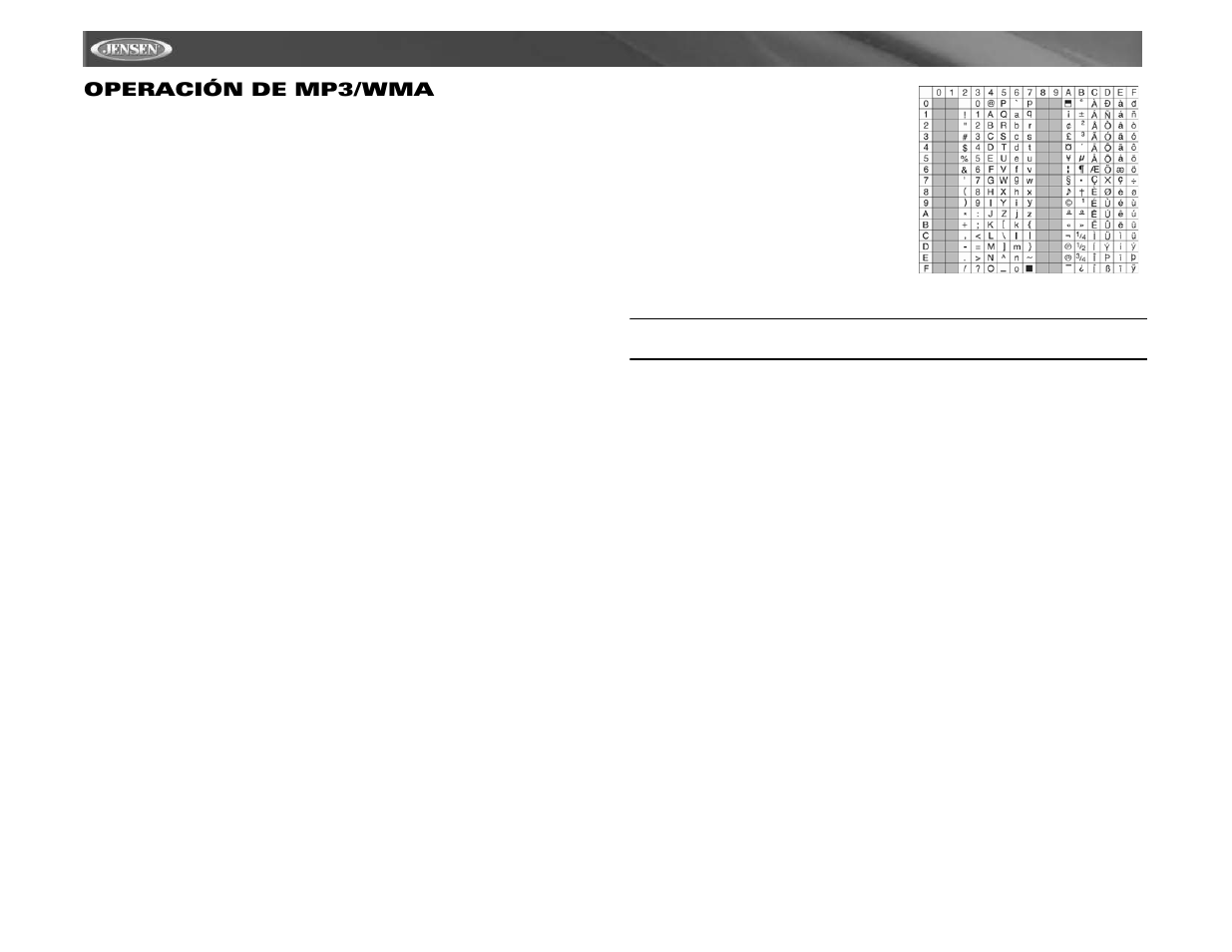 Mpx6411, Operación de mp3/wma | Audiovox MPX6411 User Manual | Page 34 / 58