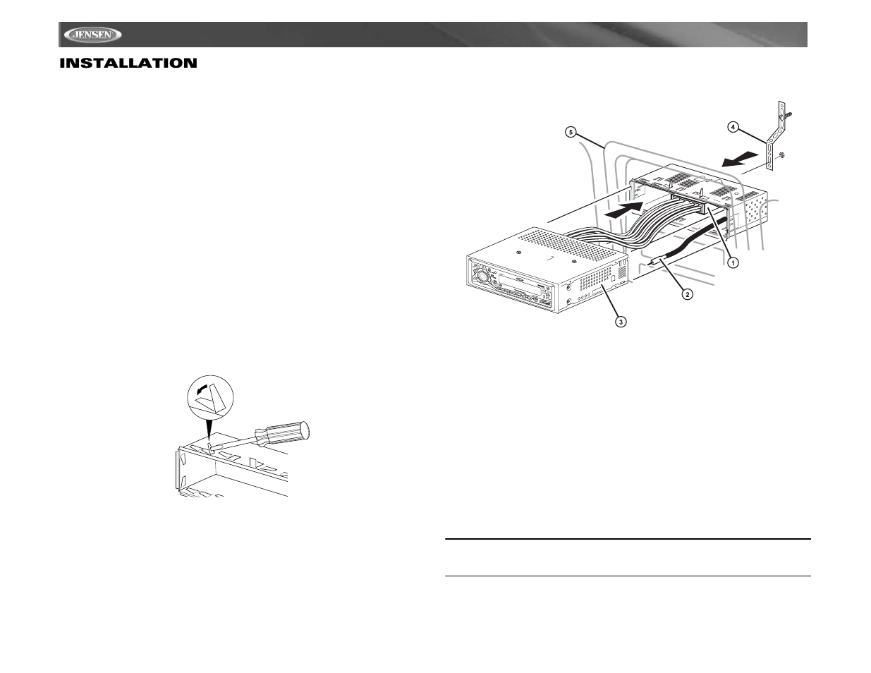 Mpx6411, Installation | Audiovox MPX6411 User Manual | Page 44 / 58