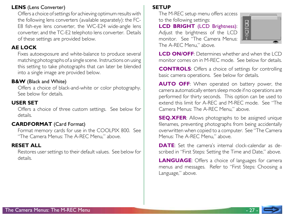 Nikon 800 User Manual | Page 27 / 53