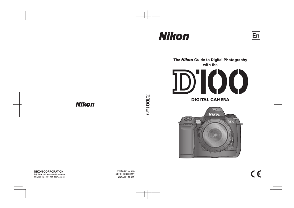 Nikon D100 User Manual | 212 pages