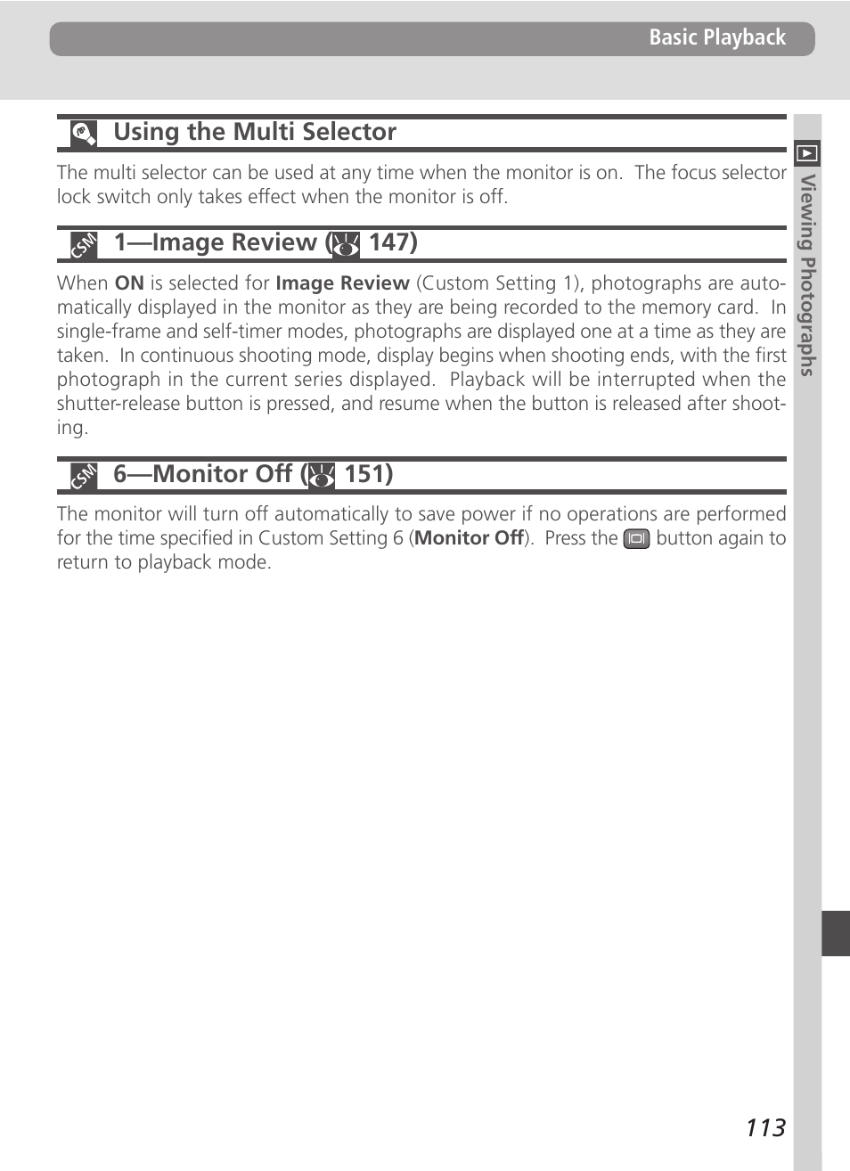 Nikon D100 User Manual | Page 125 / 212