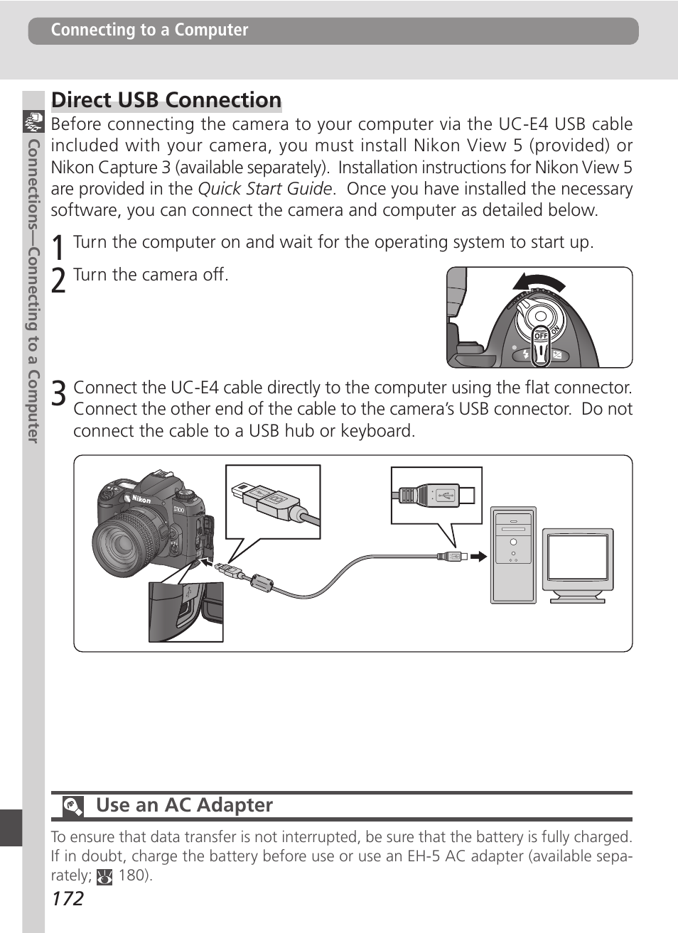 Nikon D100 User Manual | Page 184 / 212