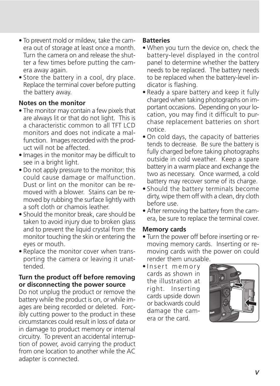 Nikon D100 User Manual | Page 7 / 212