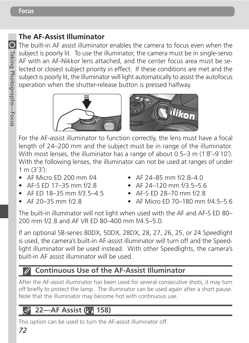 Nikon D100 User Manual | Page 84 / 212