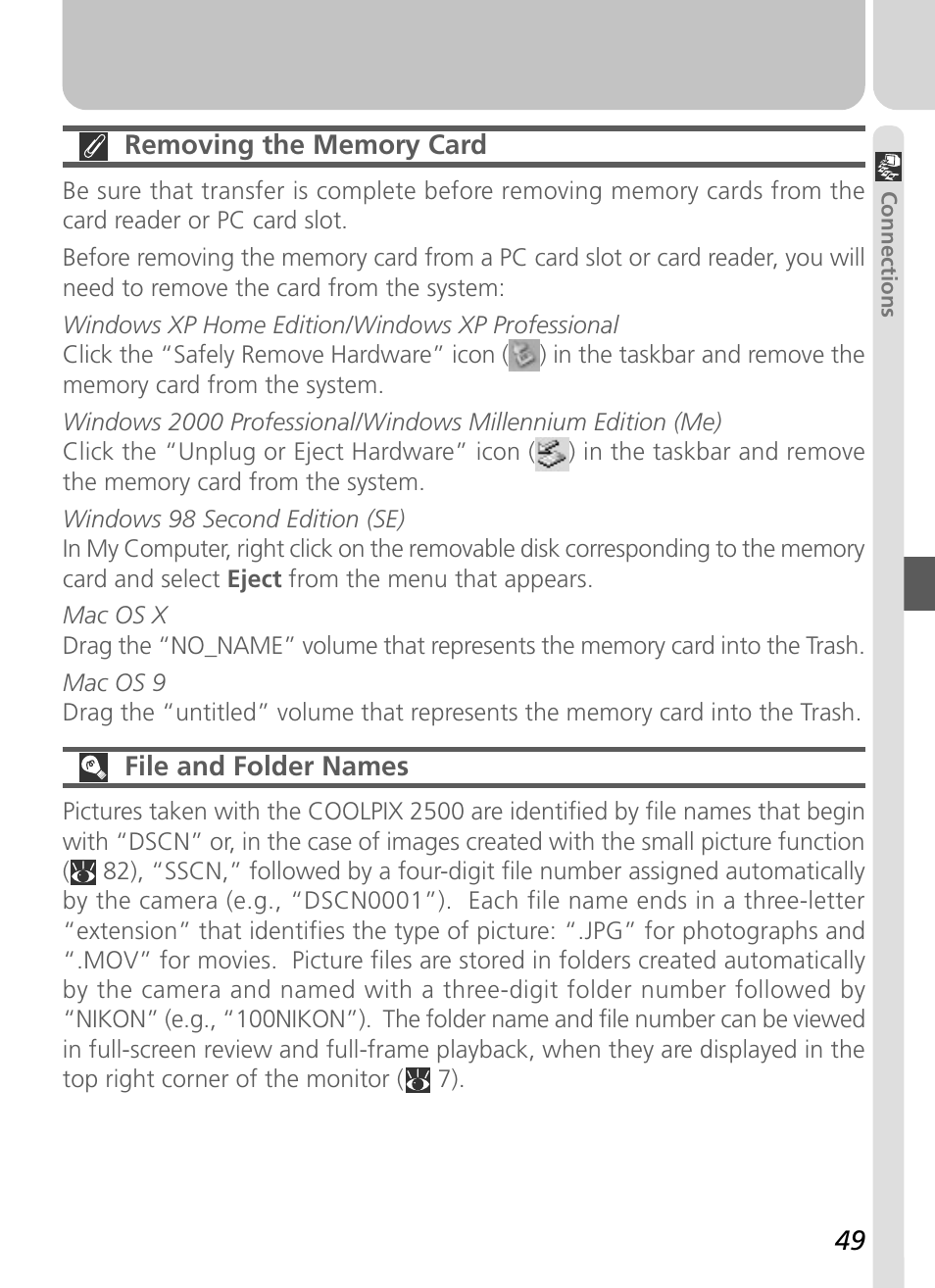 Nikon 2500 User Manual | Page 61 / 120