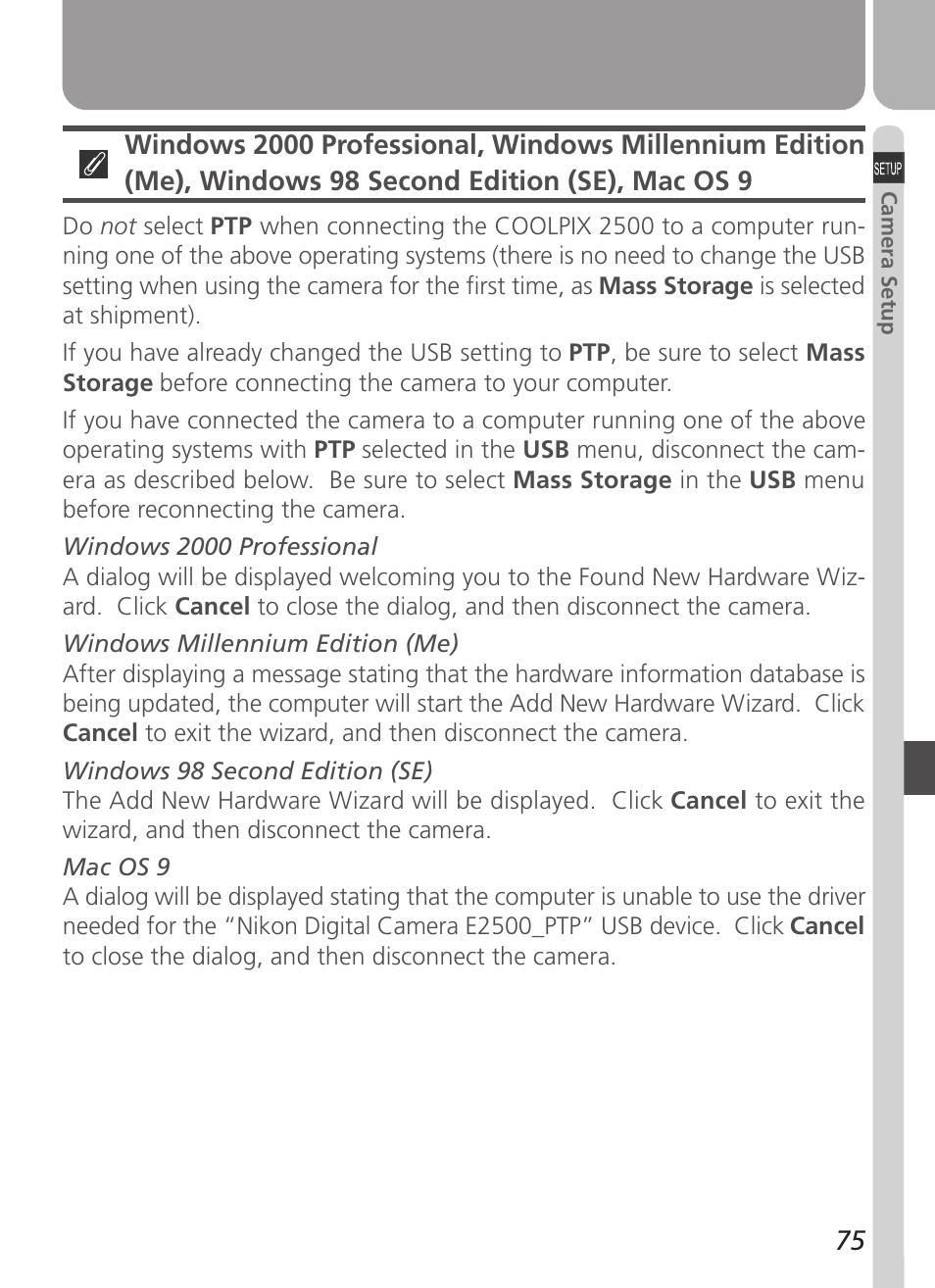 Nikon 2500 User Manual | Page 87 / 120